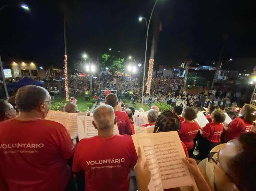 No repertório: canções da tradição natalina e cristã 