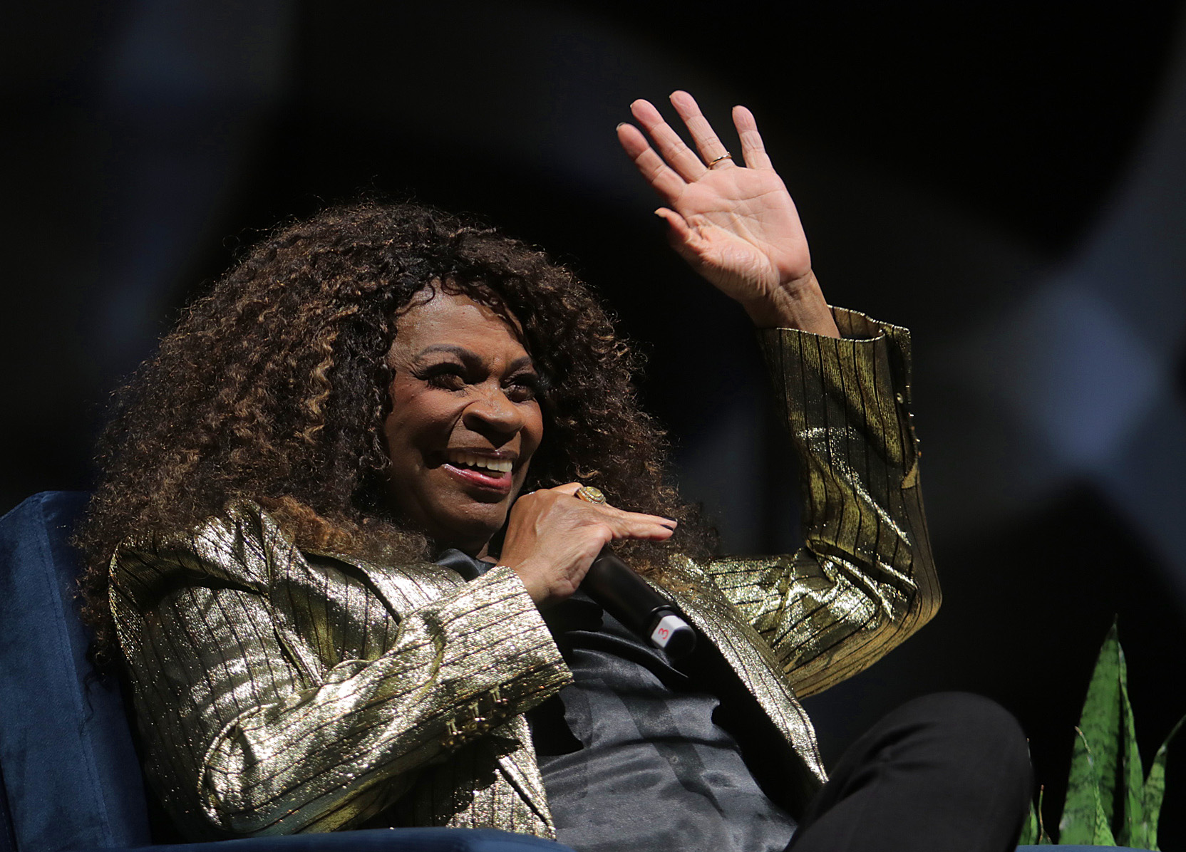 A palestra e apresentação de Zezé Motta foi um destaques da programação