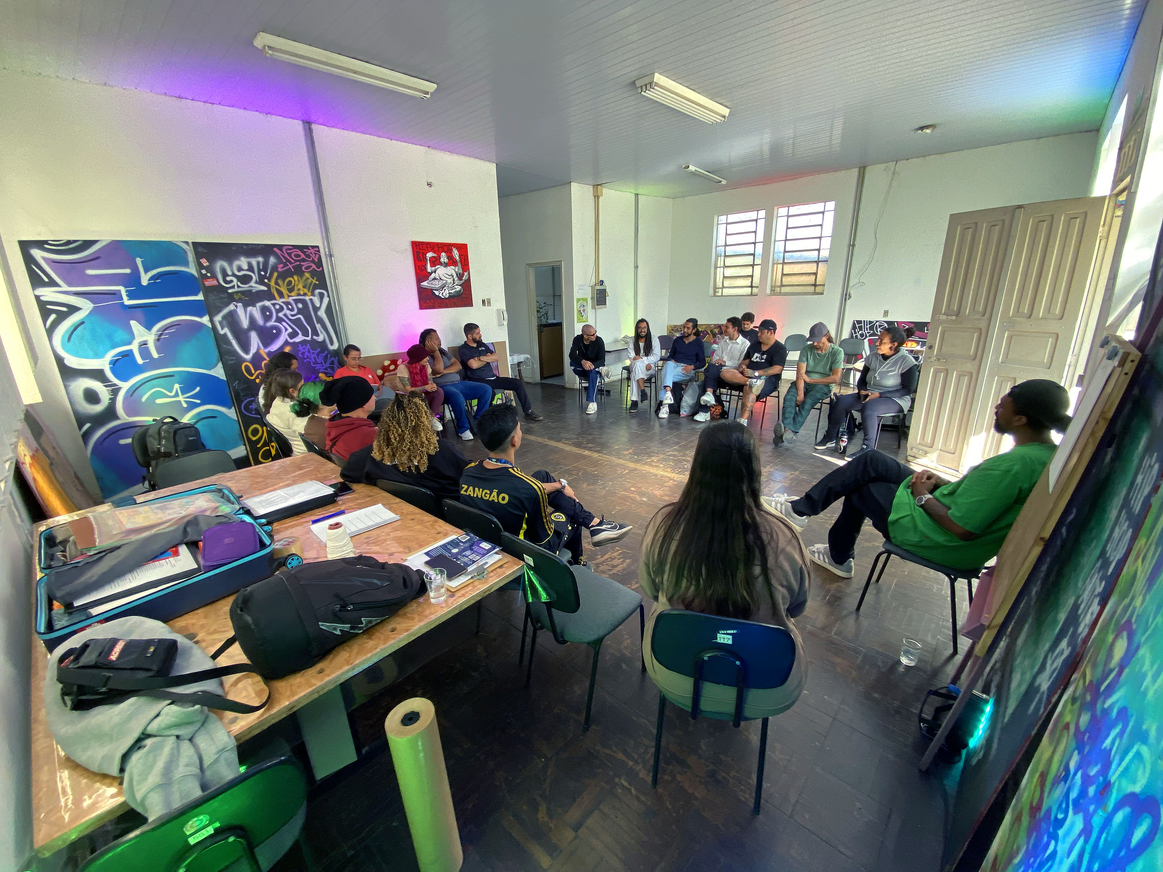 A Casa do Hip Hop recebe a programação artística no domingo, 16 de novembro