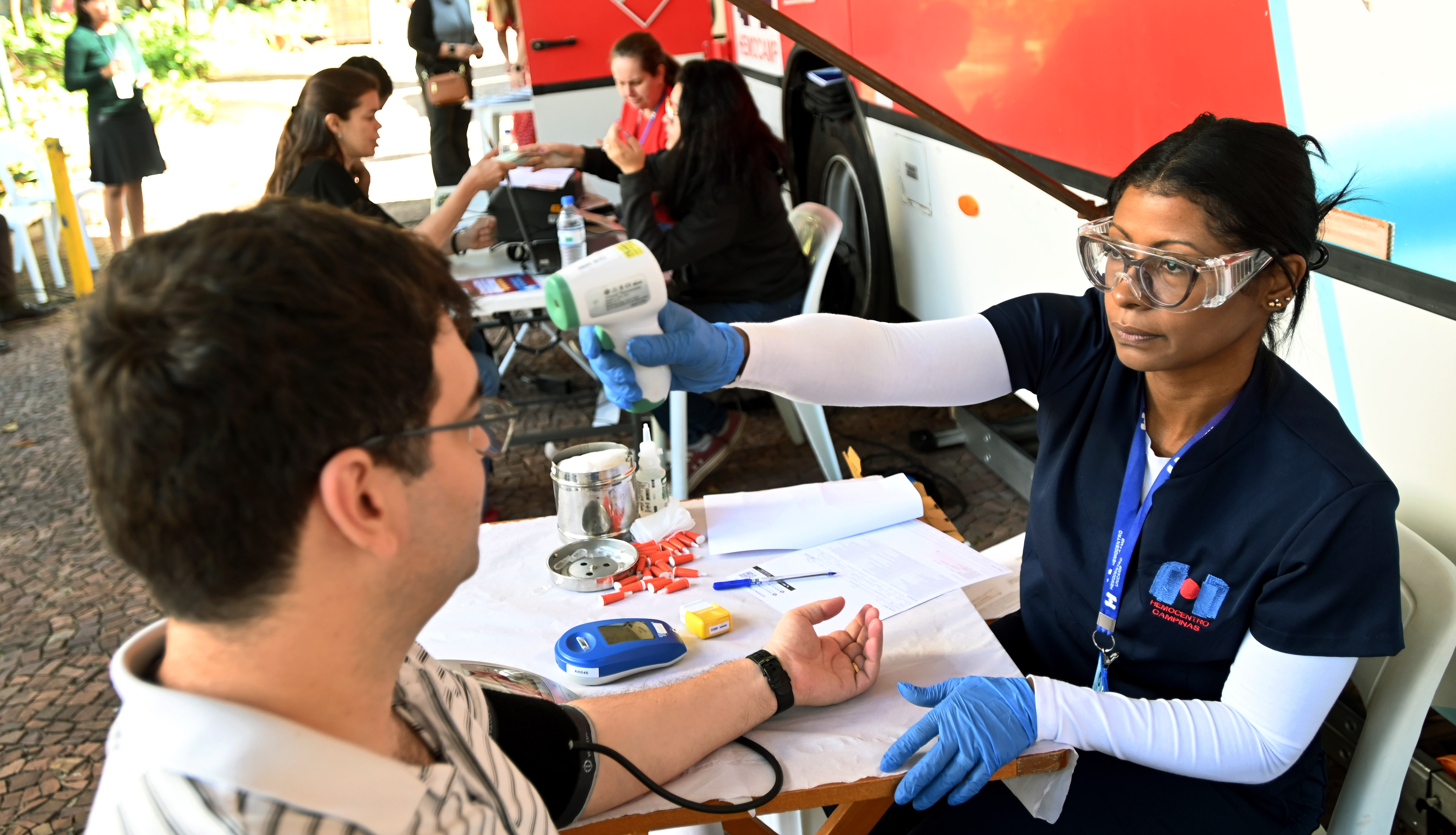 A doação de sangue será realizada por ordem de chegada, mas é obrigatório se inscrever previamente para controle de vagas