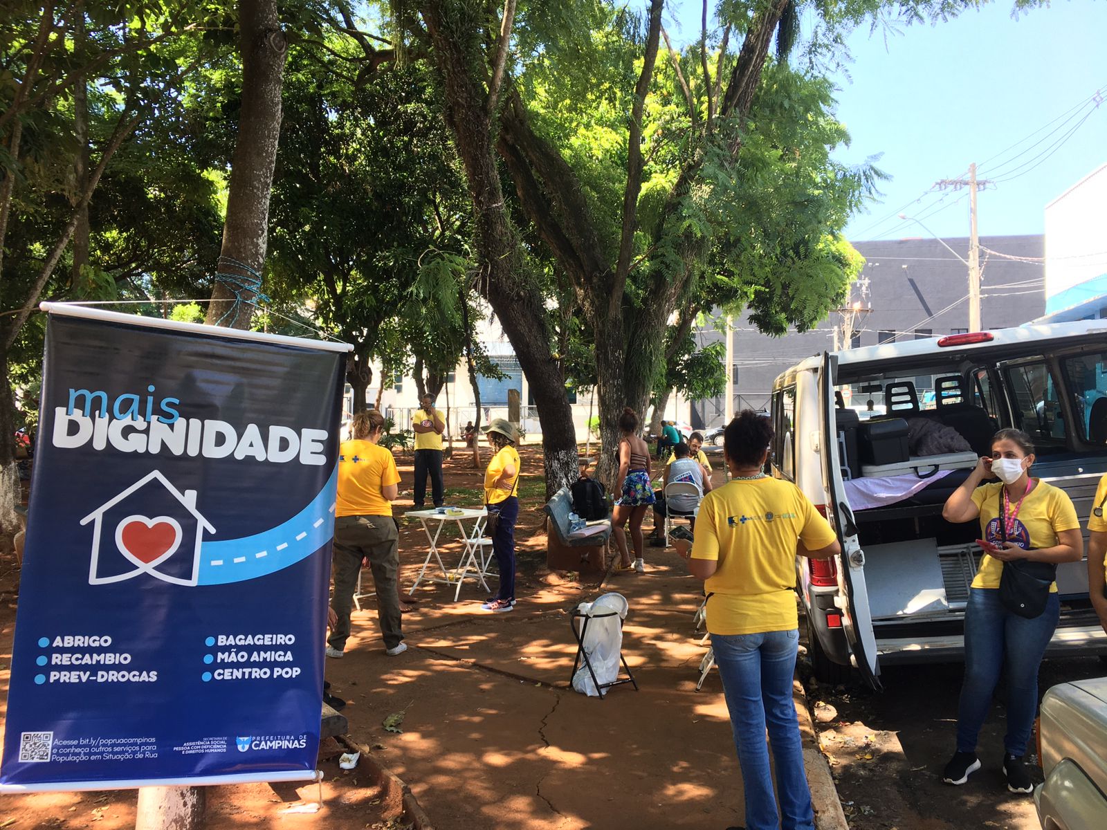 Durante os 12 meses analisados, a média mensal de acolhimentos foi de 21,6 pessoas