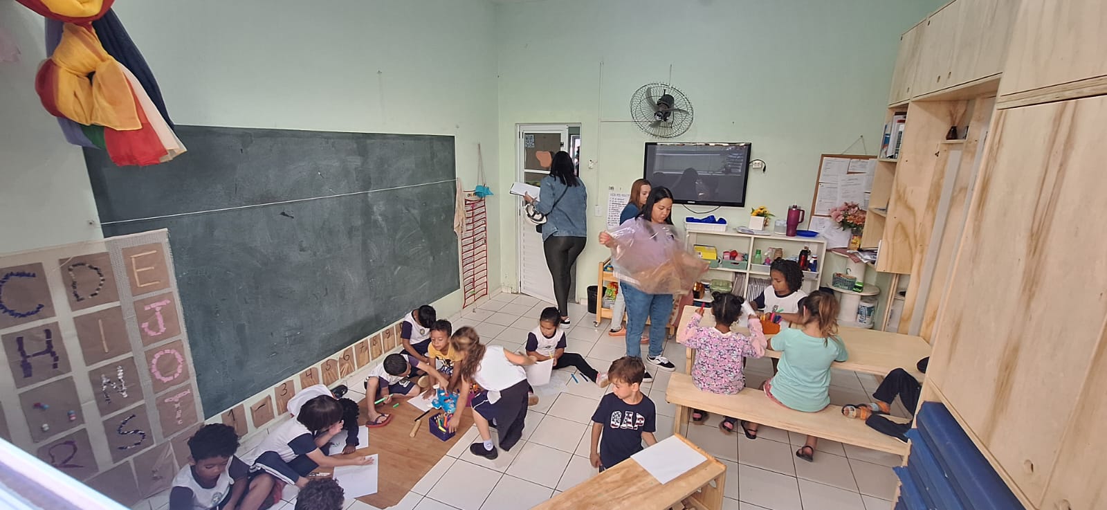 A entidade acolhe cerca de 500 crianças em situação de vulnerabilidade social