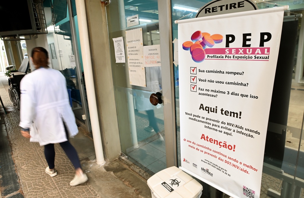 PEP pode ser acessada até 72 horas após a exposição ao risco