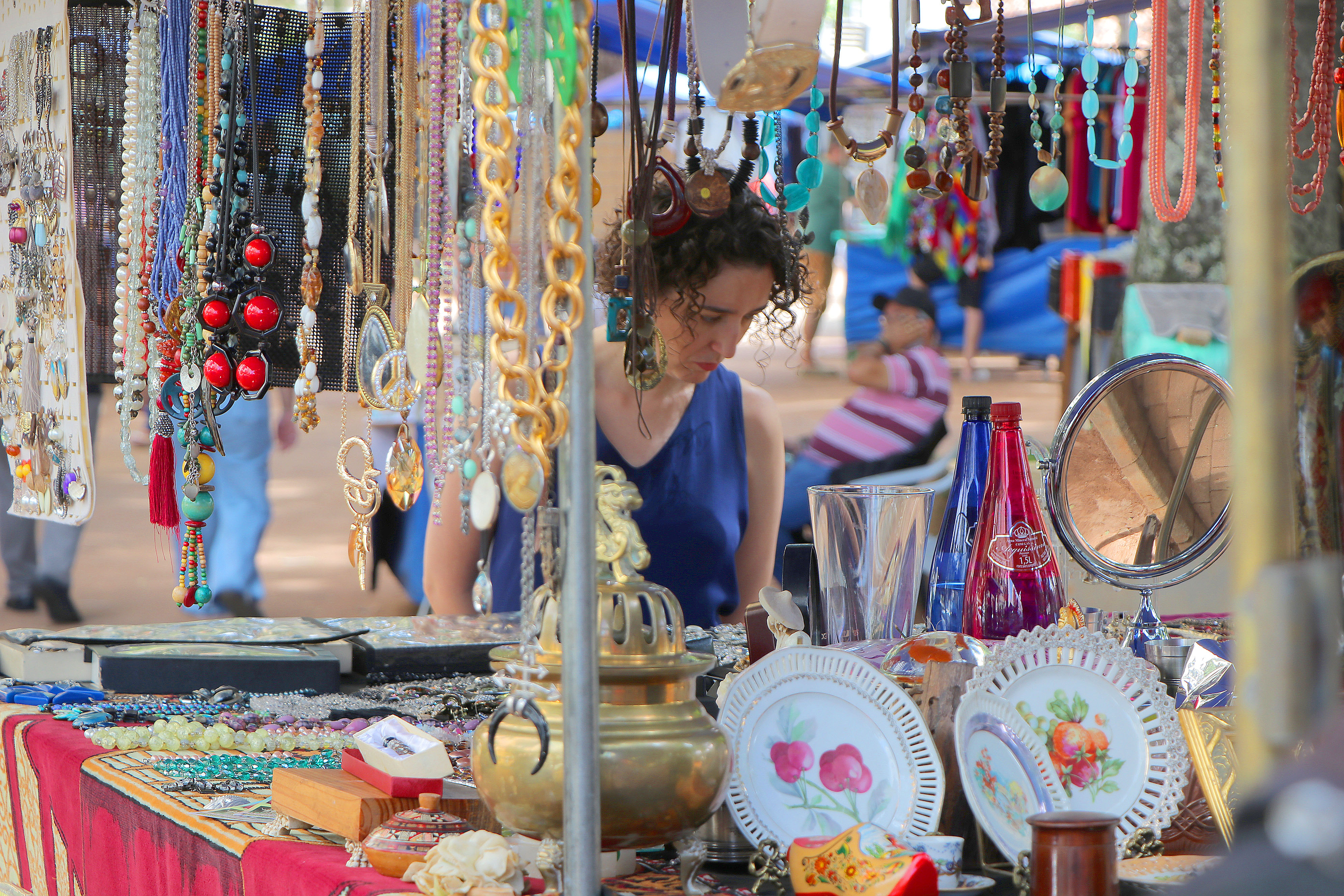 Feira conta com diversas de opções de presentes, utilidades e itens feitos sob medida
