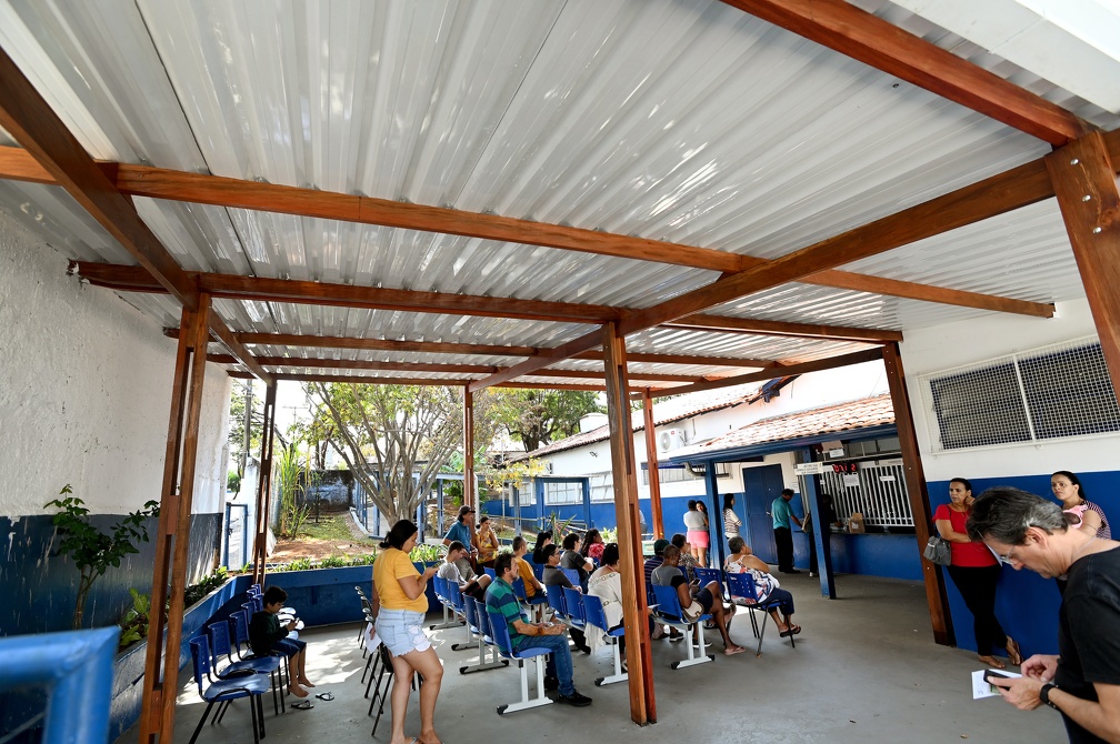 O Centro de Saúde Anchieta passou por reformas recentemente