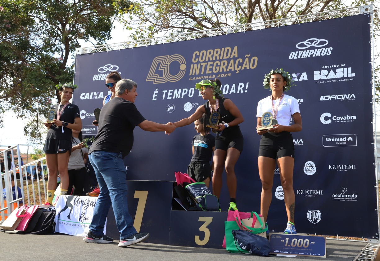 A cerimônia de premiação contou com a presença do vice-prefeito de Campinas, Wanderley de Almeida 
