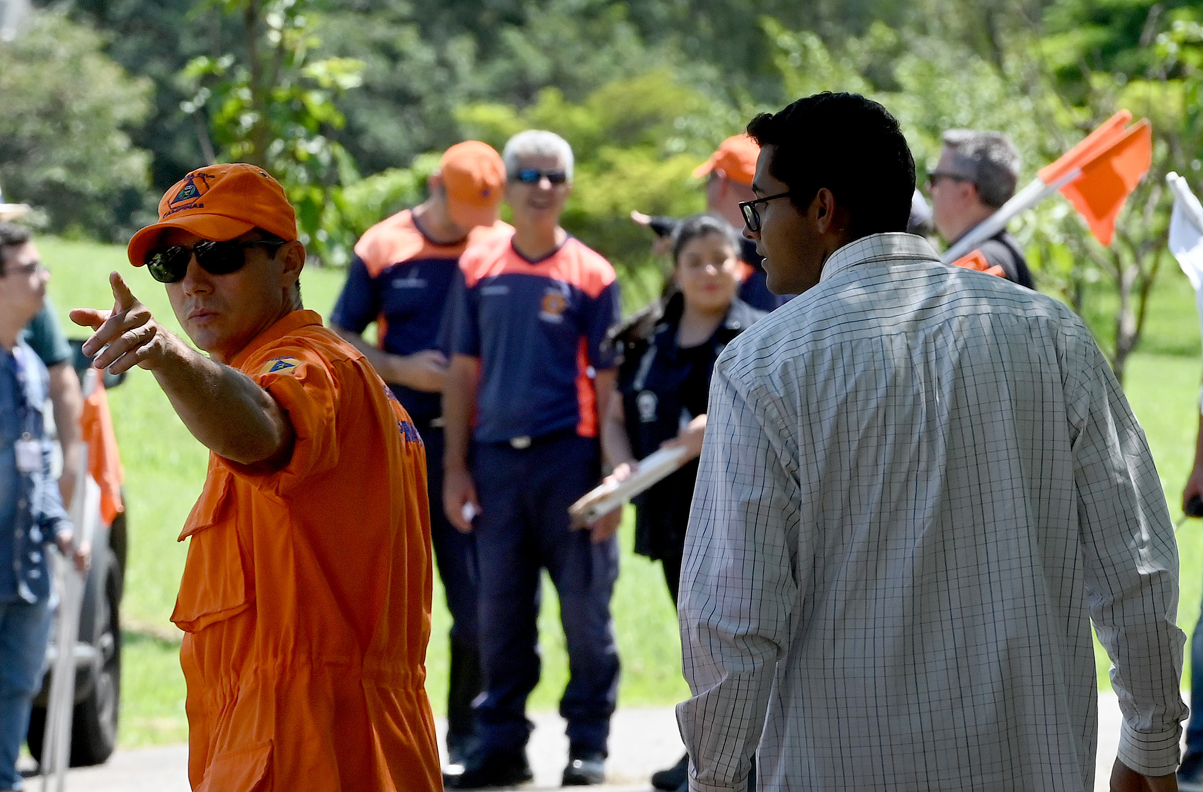 Representantes das Defesas Civis de oito cidades participaram do evento 