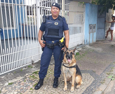 GM Maricéia, responsável pelo canil: "vai deixar muita saudade"