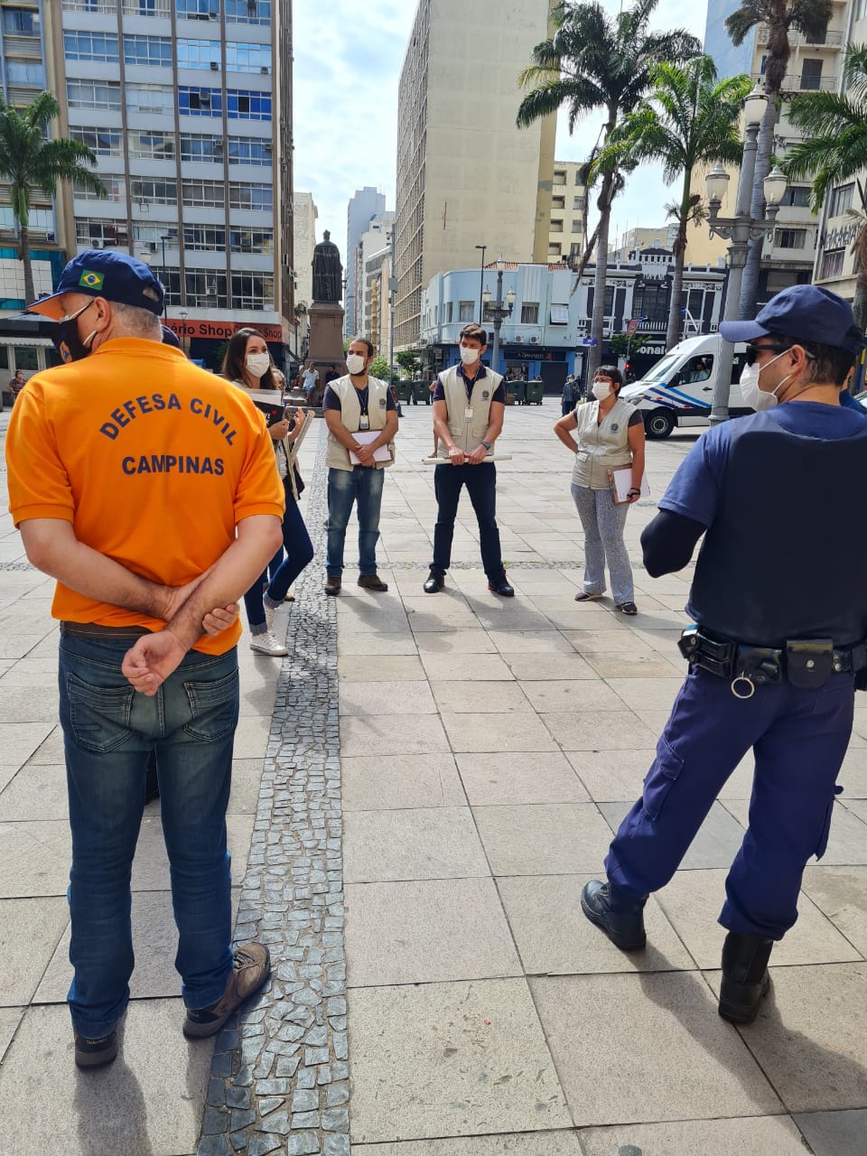 Operação envolve vários órgãos da Prefeitura de Campinas.