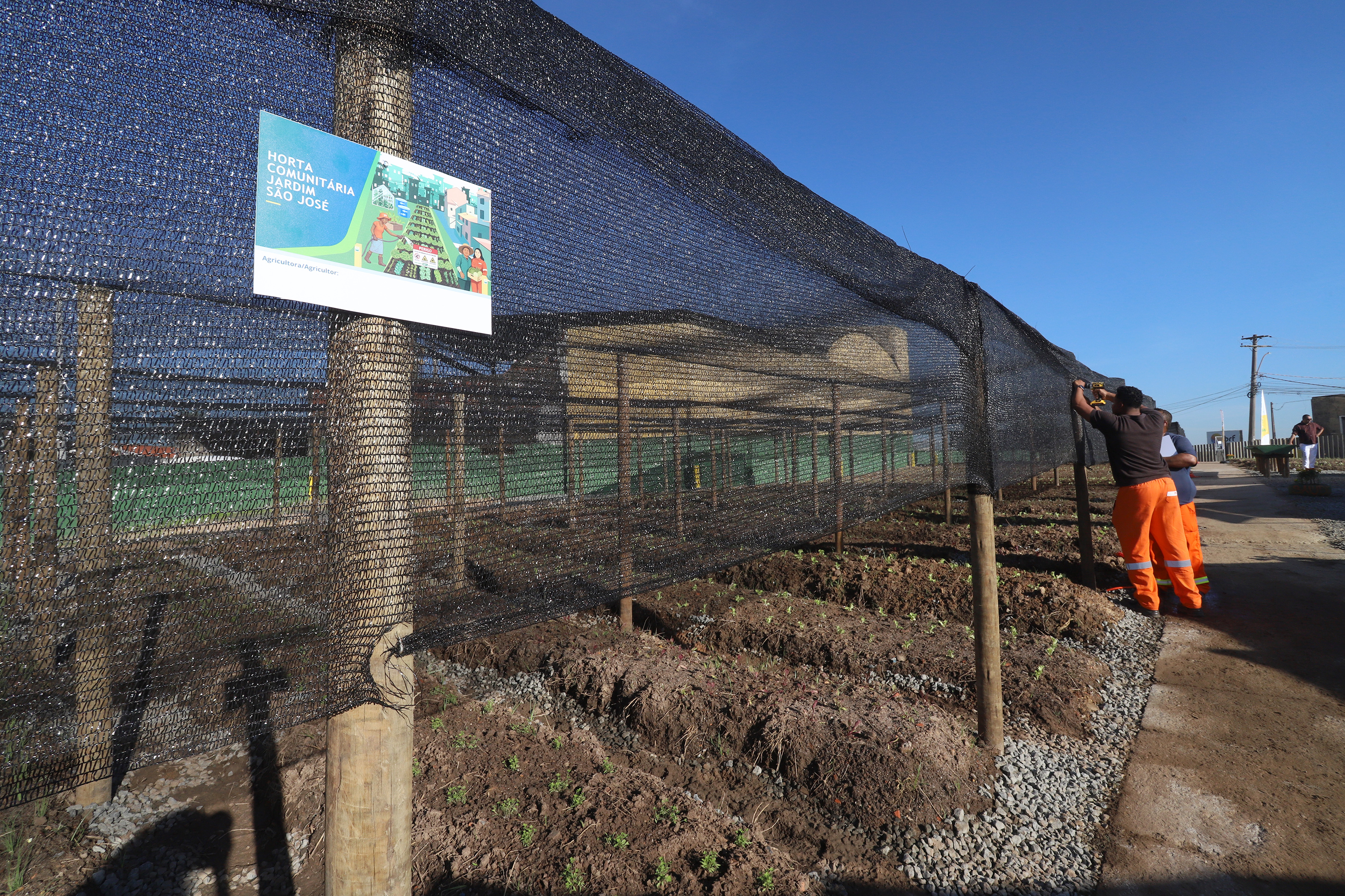 Horta vai beneficiar cerca de mil moradores da região