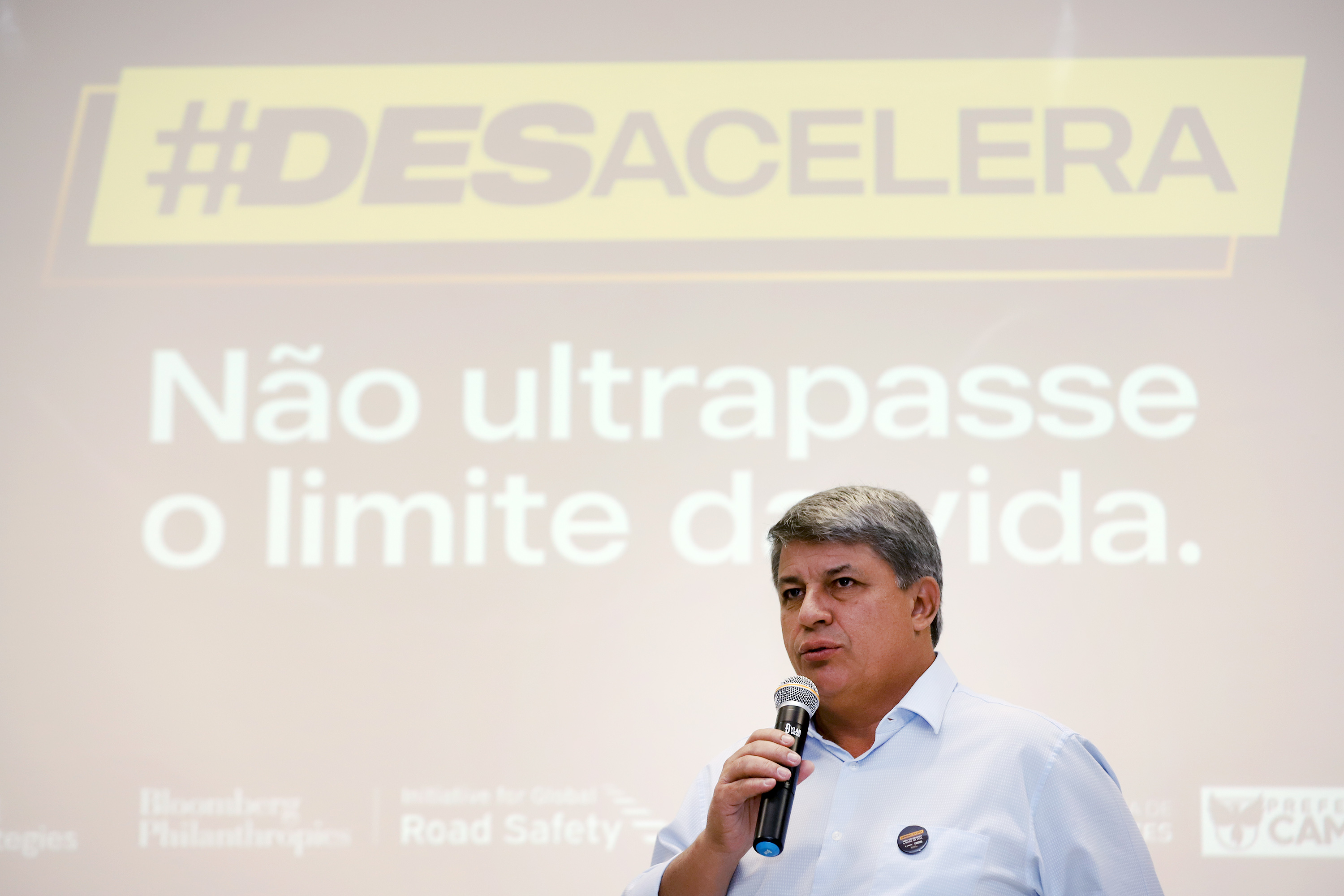 Prefeito em exercício, Wanderley de Almeida, fez a abertura da Semob