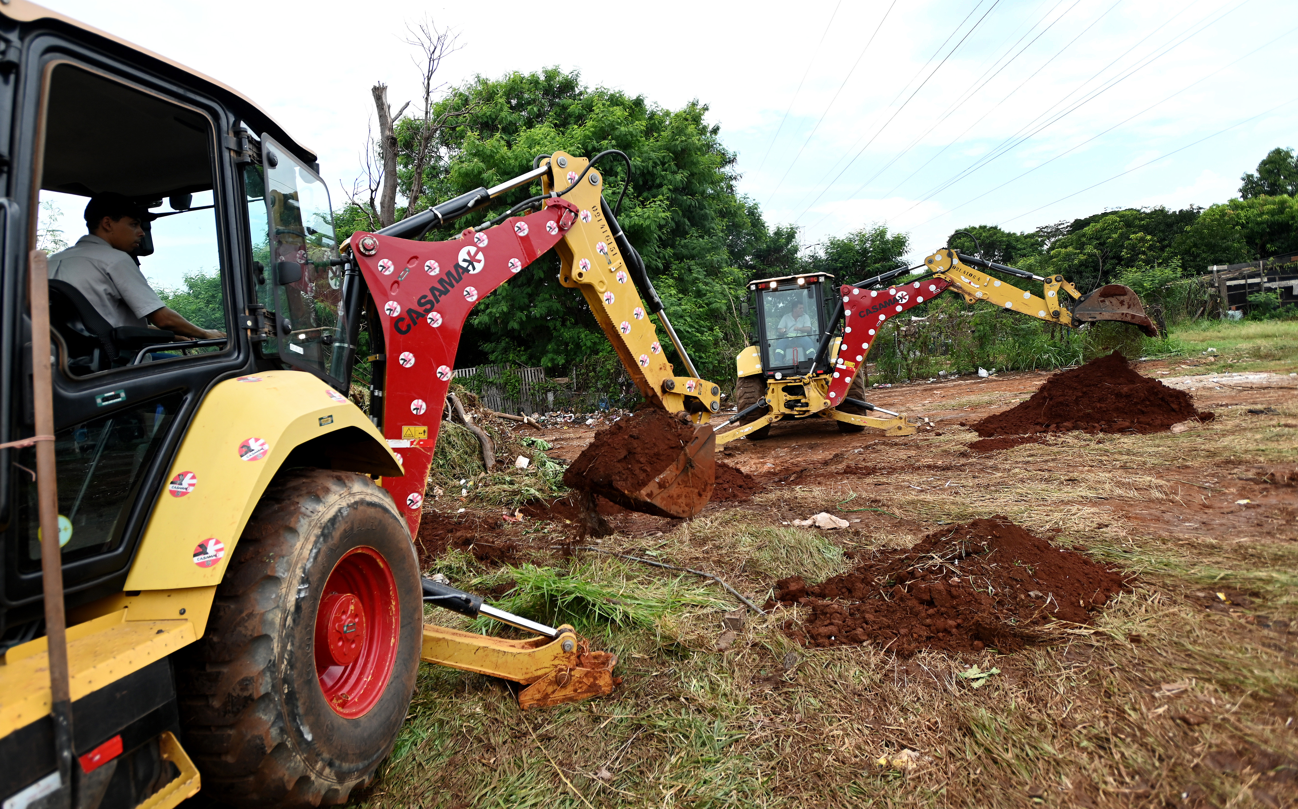 Equipes da Secretaria de Serviços Públicos recolheram 1.350 toneladas de resíduos na região do Parque Via Norte 