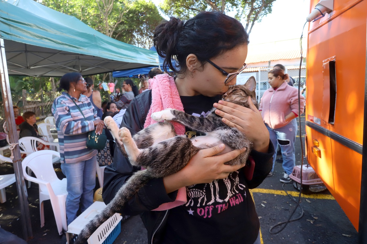 Vai ter serviço até para os pets com a presença do Castramóvel da Secretaria do Clima 