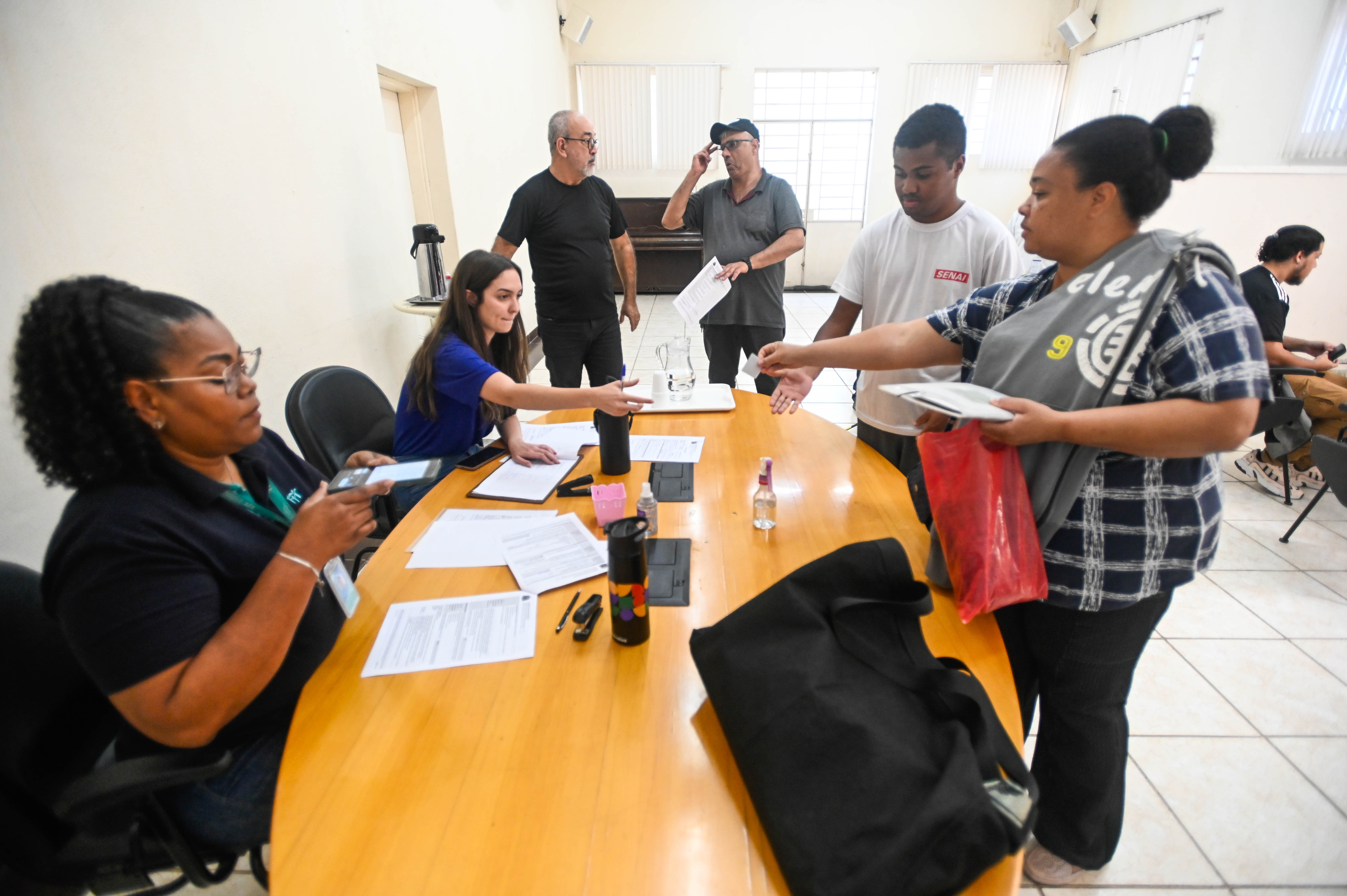 O atendimento aconteceu das 9h às 16h, por ordem de chegada, e foi destinado a pessoas com deficiência a partir de 16 anos já inscritas no Polo