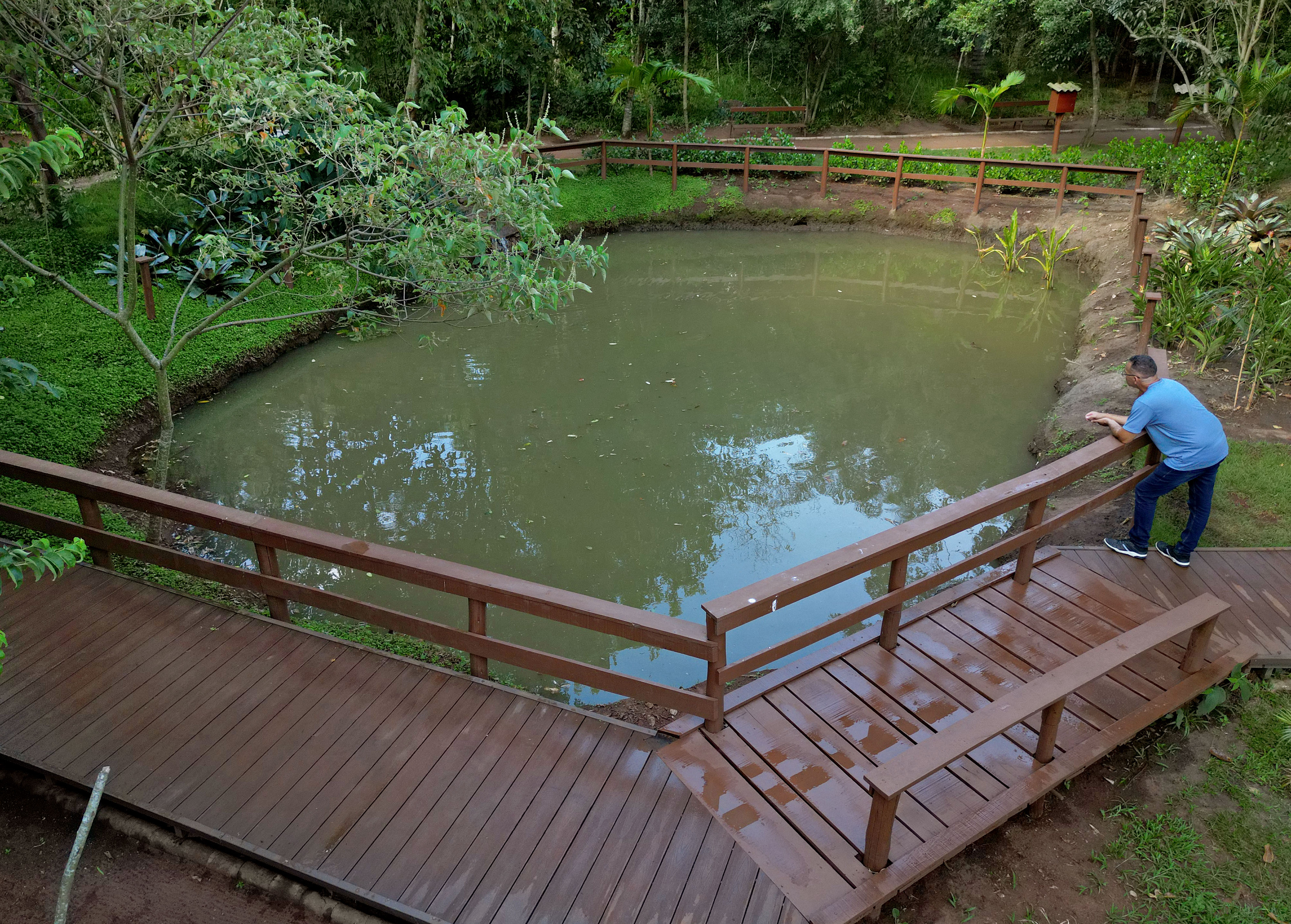 Passeio inclui caminhada ecológica até o Laguinho da Sanã