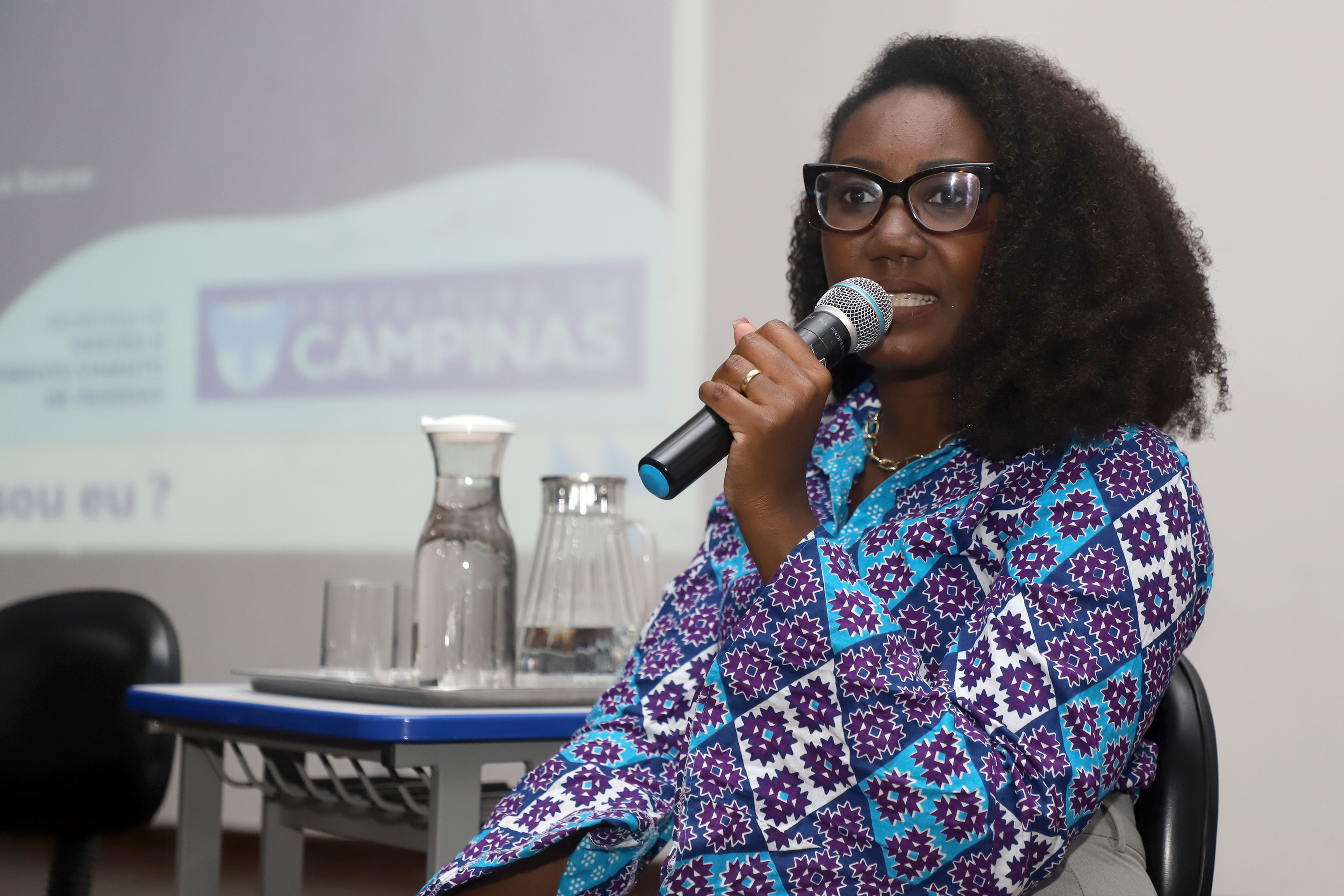 Luiza Mandela foi uma das expositoras