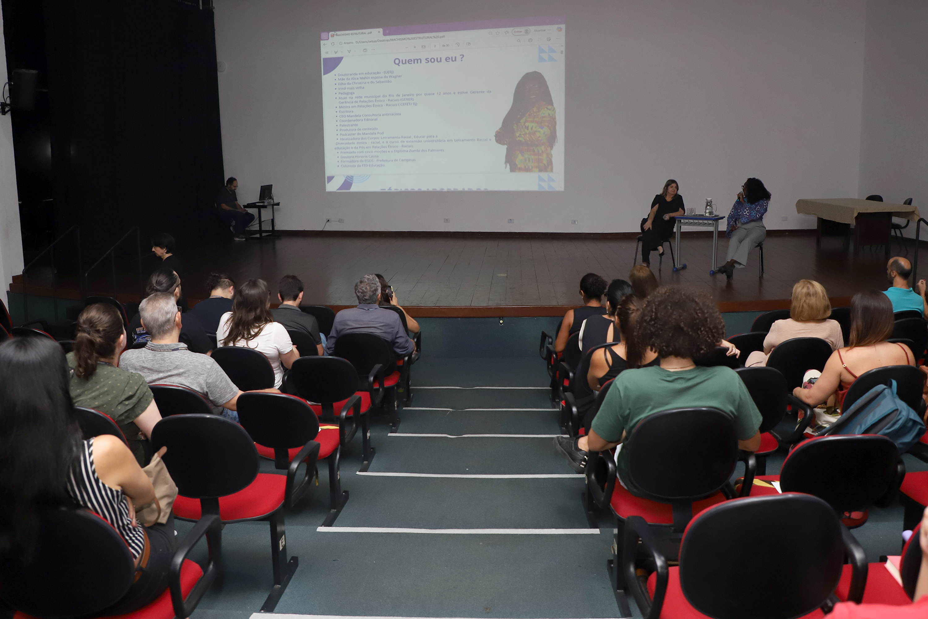 O objetivo das palestras é promover o diálogo, o autoconhecimento e a construção de ambientes inclusivos e acolhedores