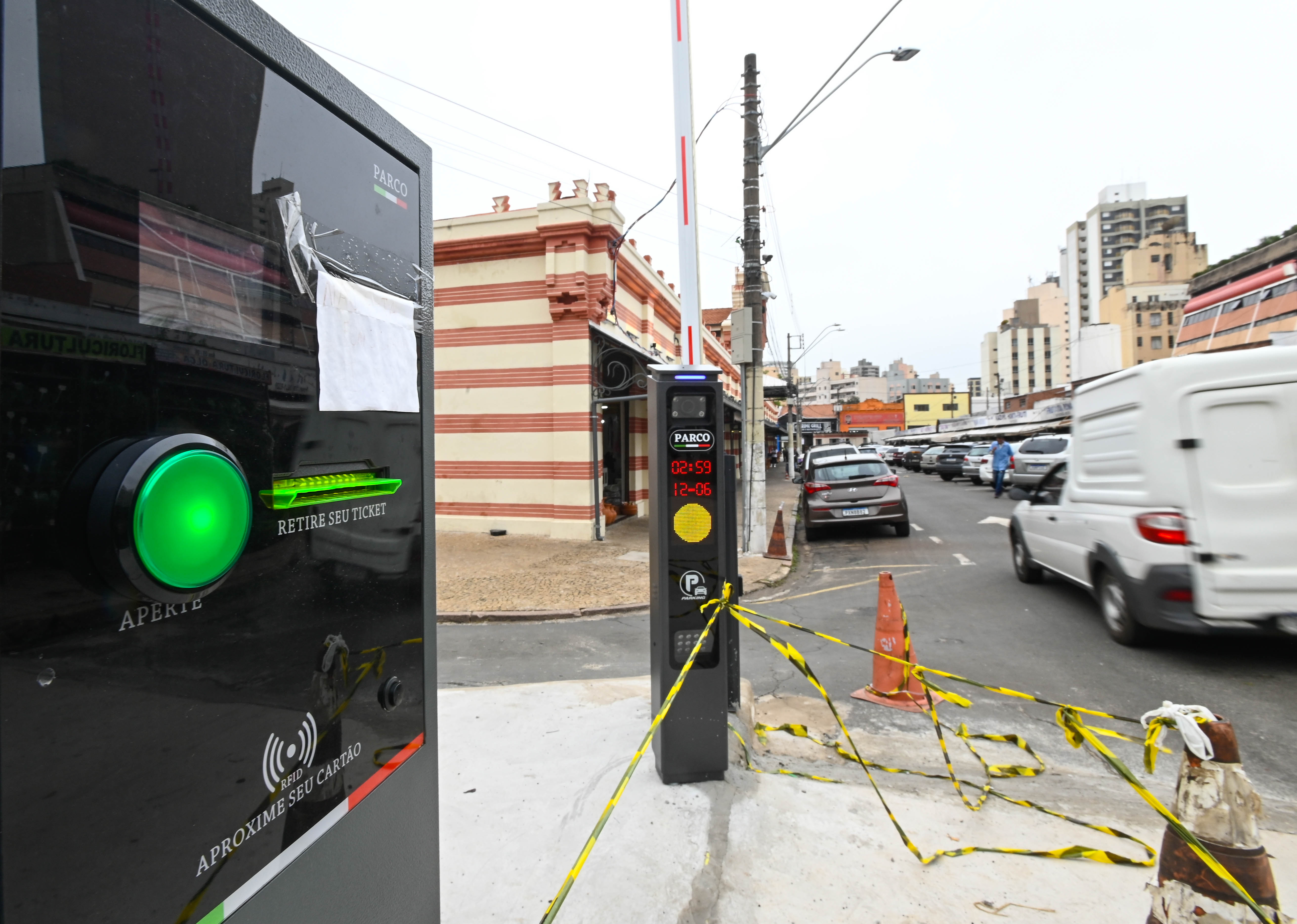 Mercadão de Campinas passa a operar com um novo sistema de acesso e controle do estacionamento a partir das 7h desta sexta-feira, 22 de maio