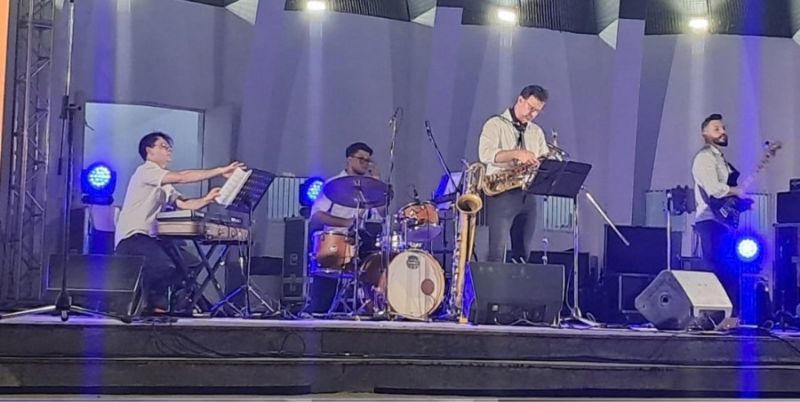 Marcelo Louback Quarteto também se apresentou na Concha Acústica