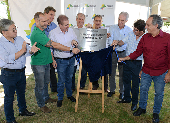 Inauguração marca avanço no Plano Cicloviário