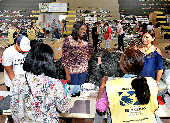 Secretária de Assistência participou da ação