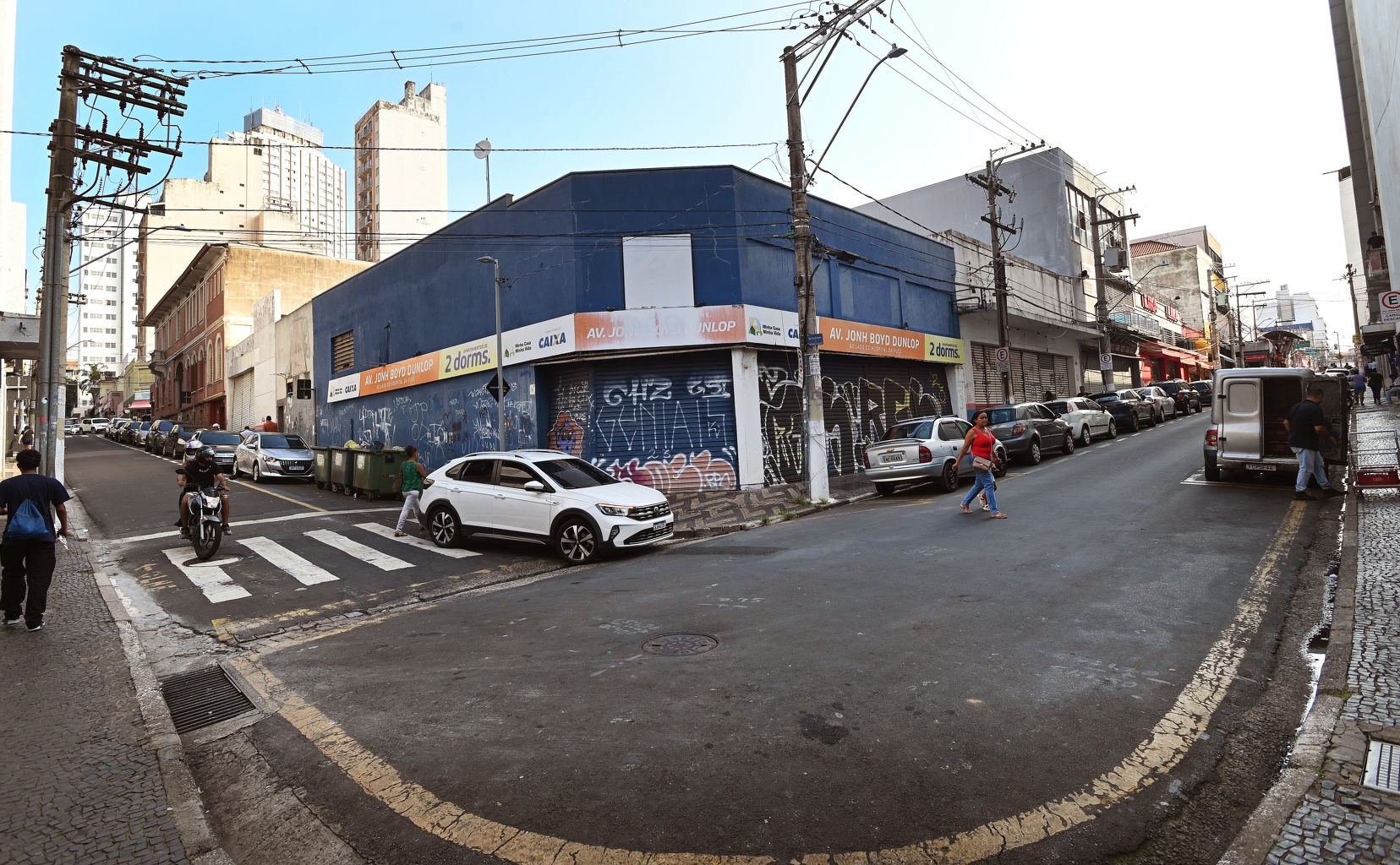 Local onde ficará a futura loja da rede Armarinhos Fernando, obra contemplada com retrofit 