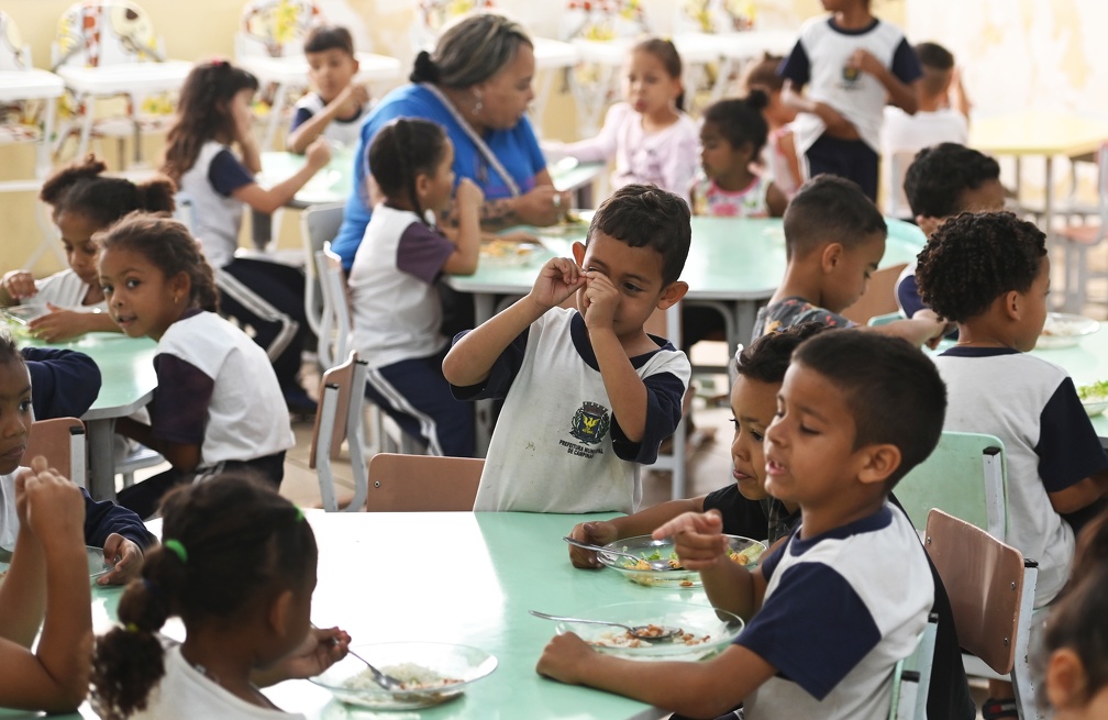 Alunos da  CEI Mayara Masson Christofoletti: rede municipal de ensino ganha novas ferramentas de combate ao racismo