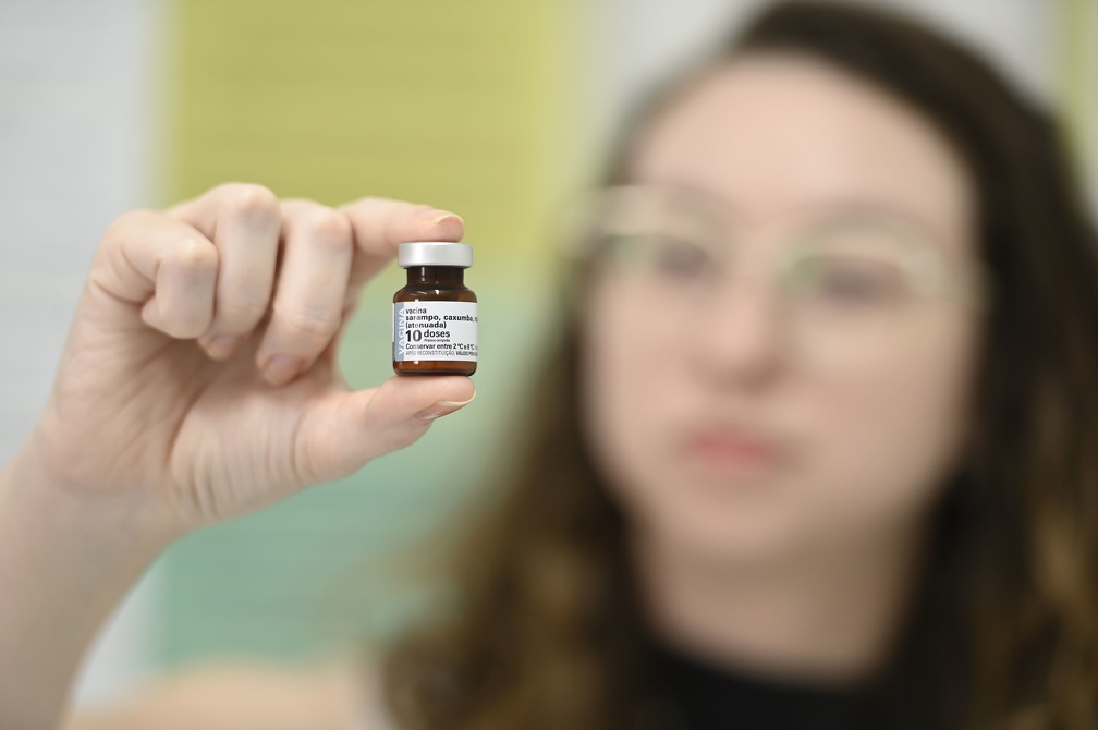 Dose de vacina contra o sarampo está disponível nos CSs de Campinas