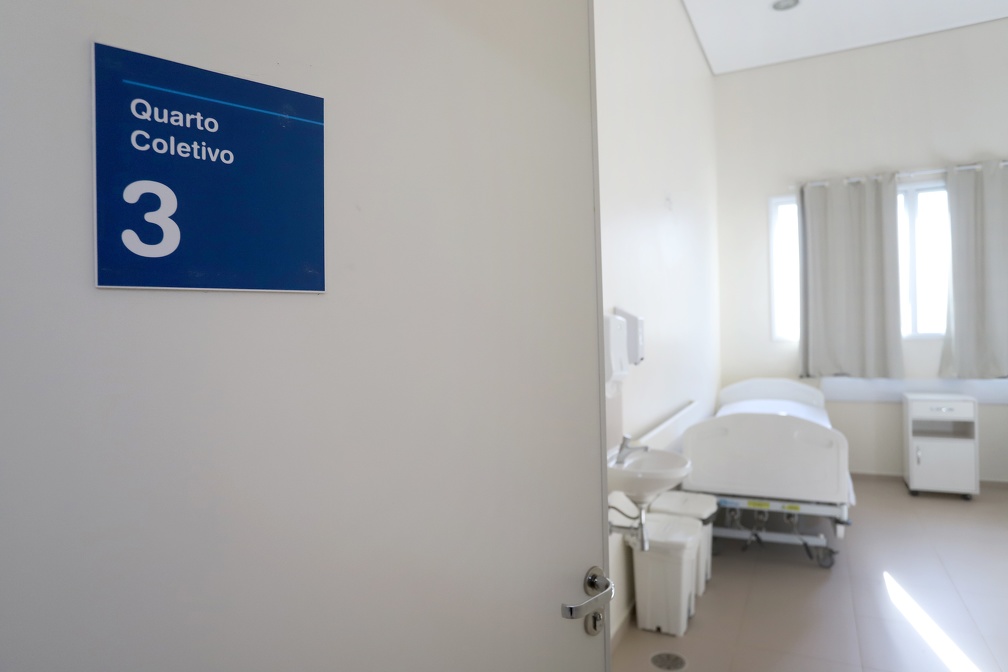 Quarto em um dos CAPS instalados em Campinas