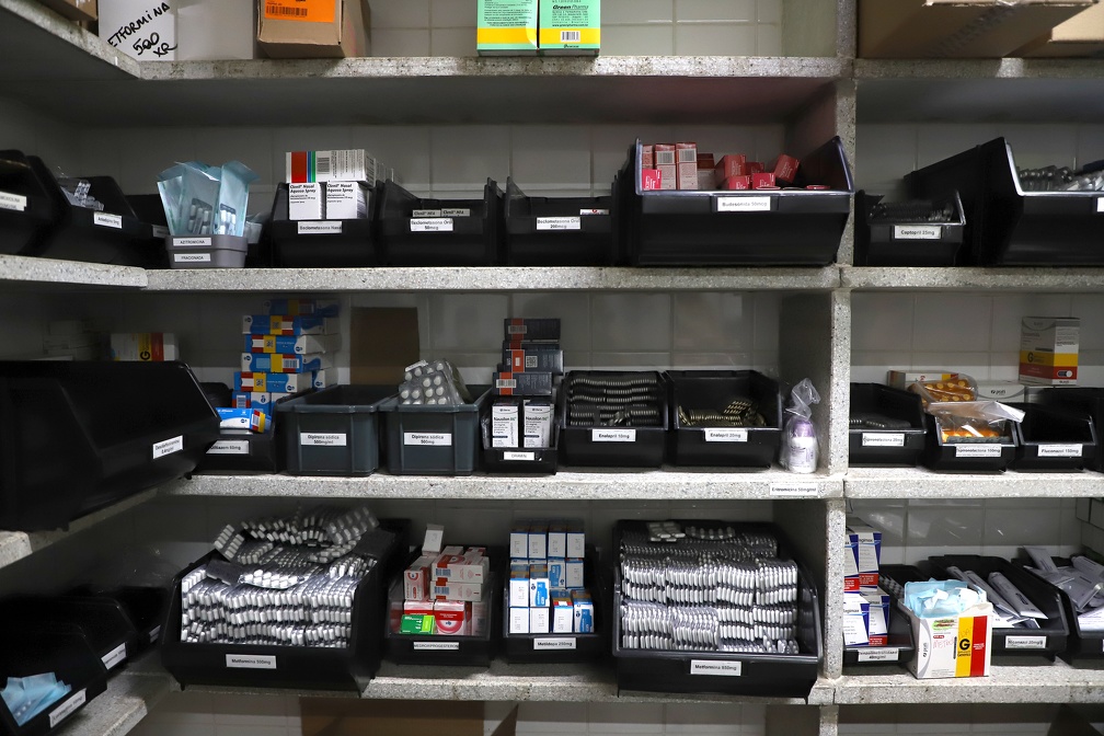 Medicamentos disponíveis em farmácia de CS em Campinas