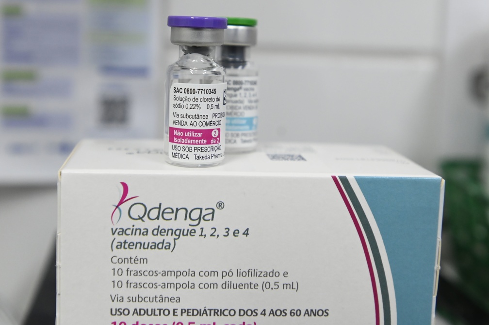 Dose de vacina contra dengue para crianças e adolescentes está disponível em todos os CSs
