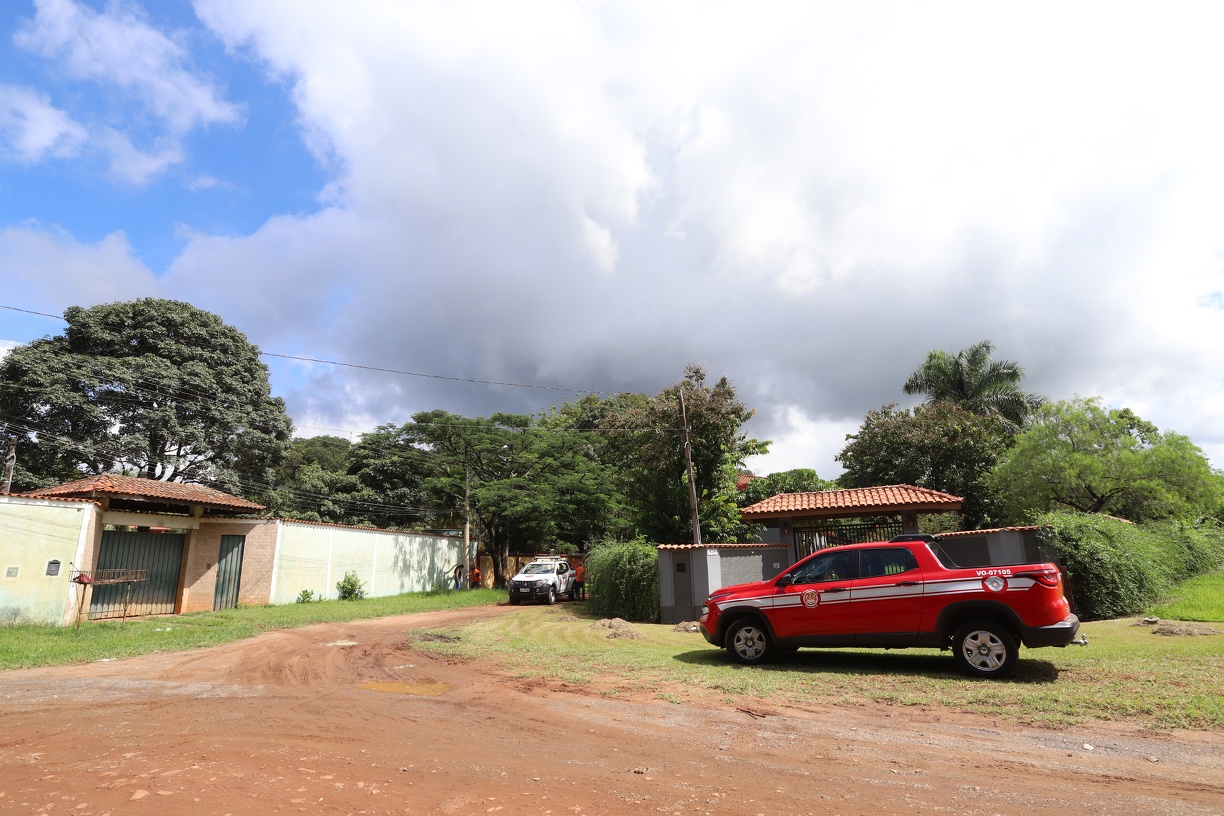 Corpo de Bombeiros também participou da vistoria