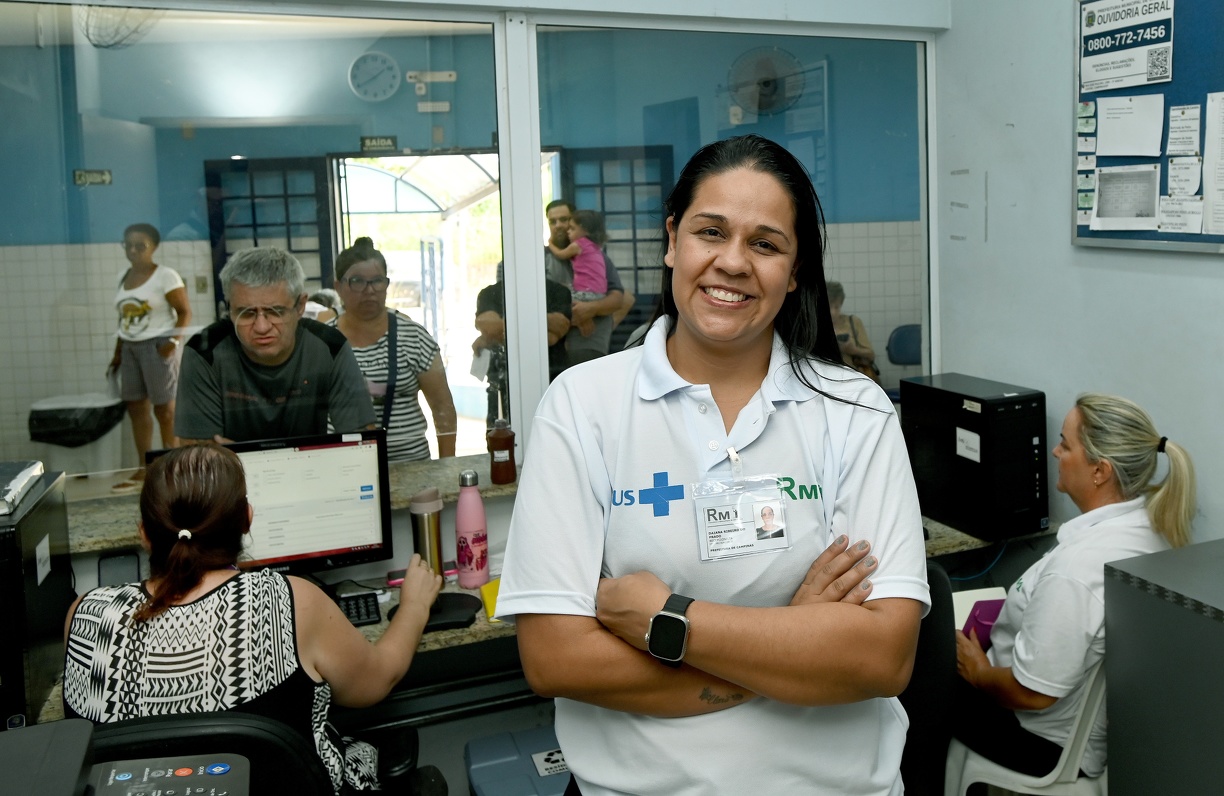 CS Aurélia está entre unidades que implantaram novo serviço de recepção