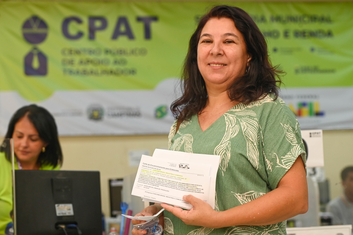 Participante do Feirão, Anézia da Silva já saiu do CPAT com entrevista marcada