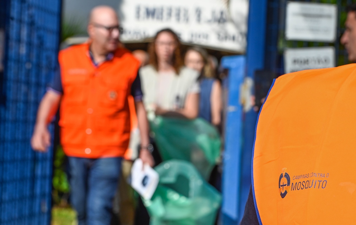Campinas realizou 4º mutirão contra a dengue no sábado, 15 de março