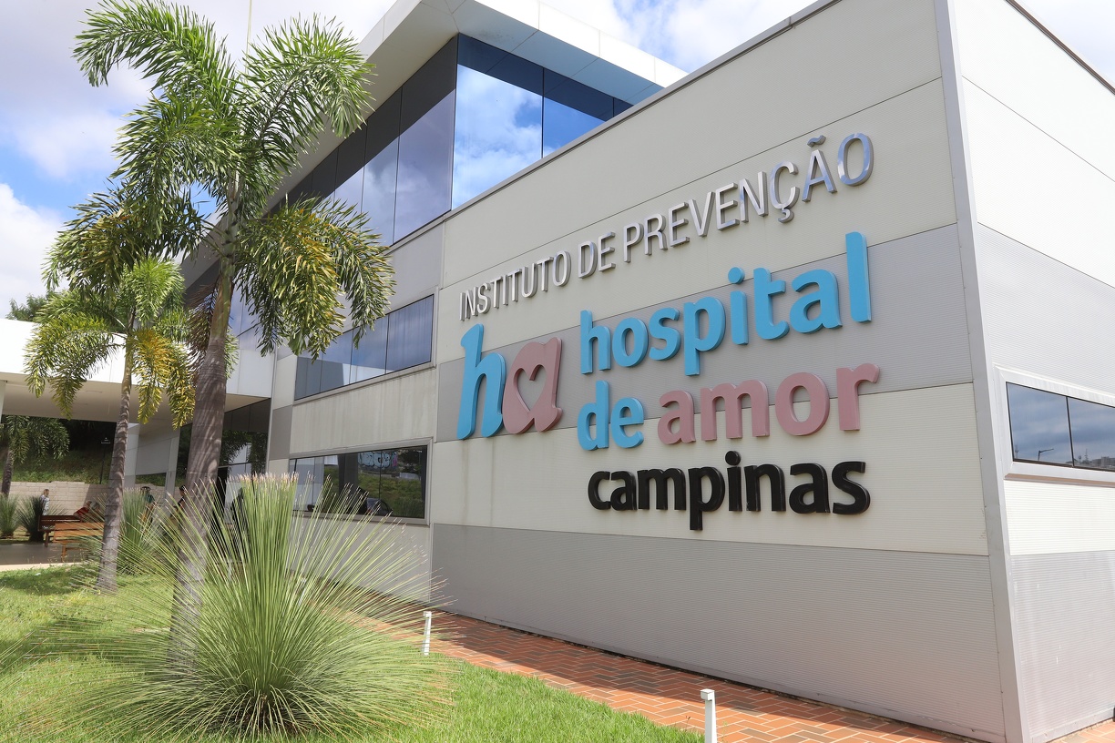 O Hospital do Amor fica a apenas 500 metros de distância do Mário Gatti 