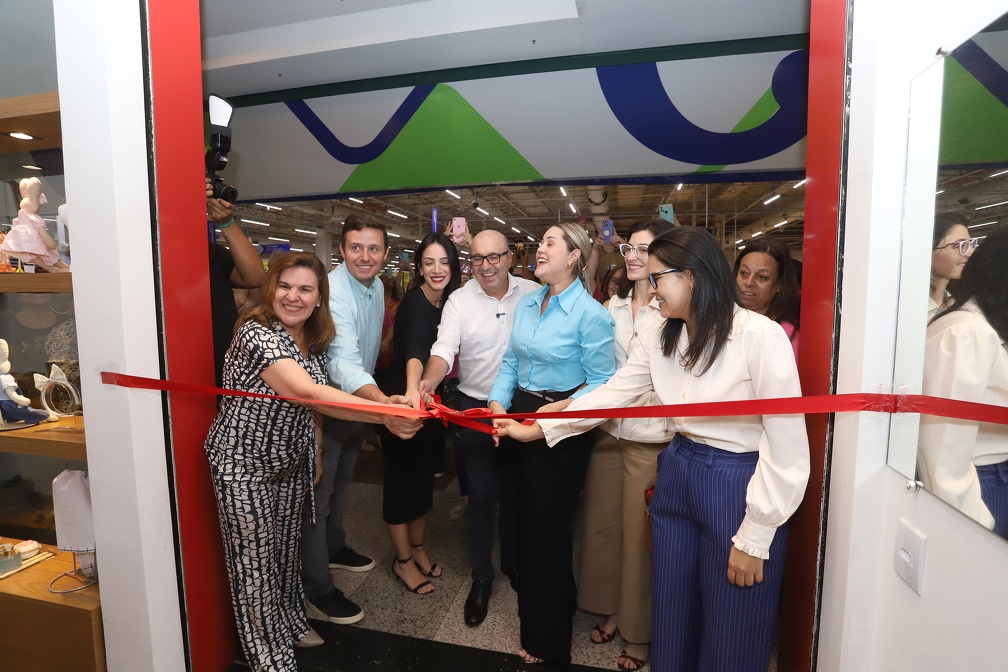 Nova loja colaborativa fica dentro do Parque Dom Pedro 