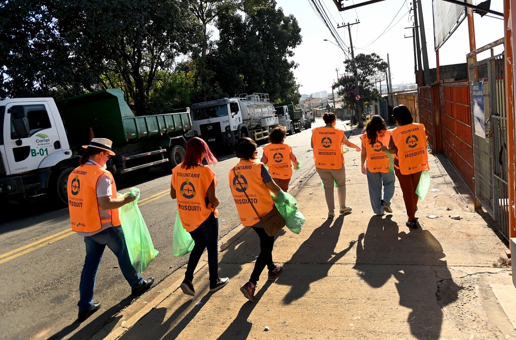 8º Mutirão contra dengue em Campinas visitou 8,1 mil imóveis 