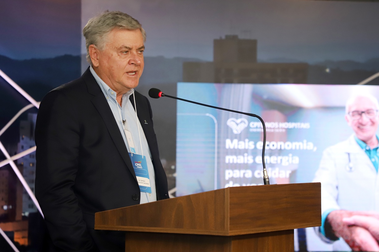 Secretário de Saúde, Lair Zambon, reforçou que a energia é cada vez mais necessária 