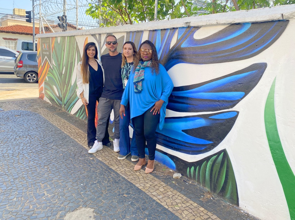 Mural foi entregue na quarta-feira, 27 de maio