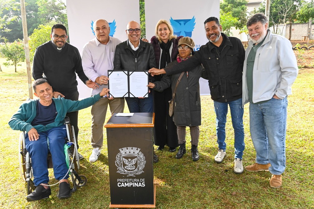 Ordem de serviço para construção de novo Ceprocamp foi assinada nesta quarta, 17