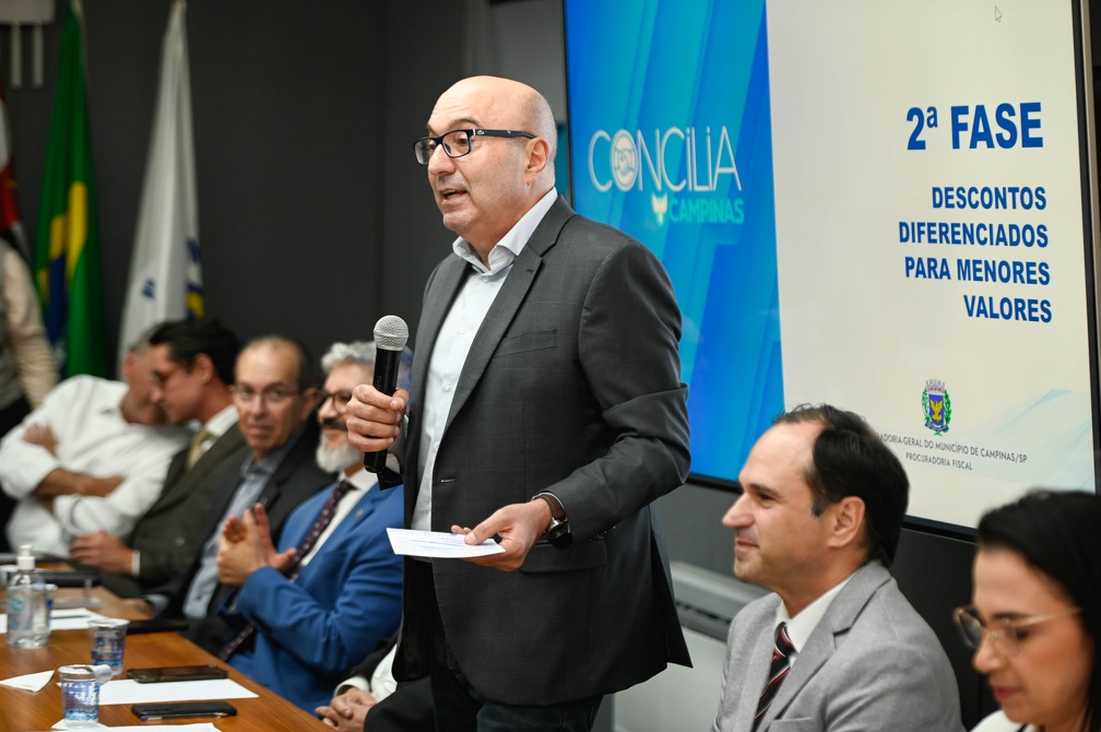O prefeito Dário Saadi destacou que o Concilia promove justiça fiscal