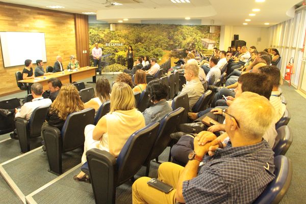 Presidente da Sanasa, Arly de Lara Romêo, participou da abertura do evento