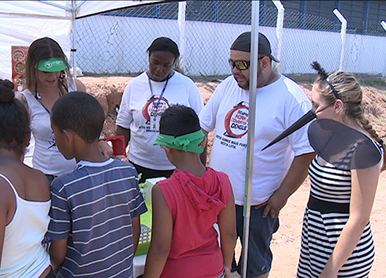 Conscientizando a criançada