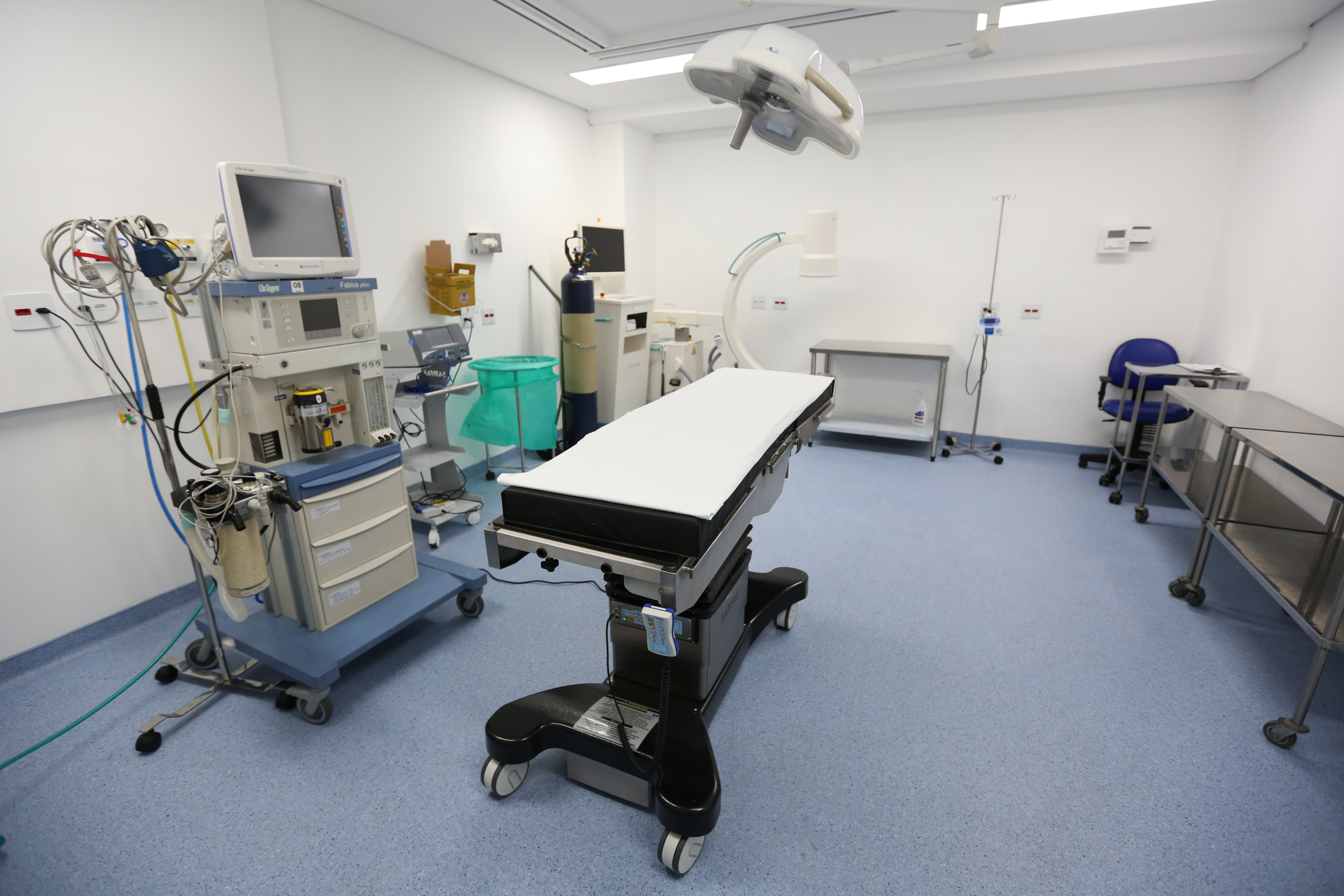 Com mais uma sala cirúrgica haverá condições de ampliar em 25% o número de procedimentos