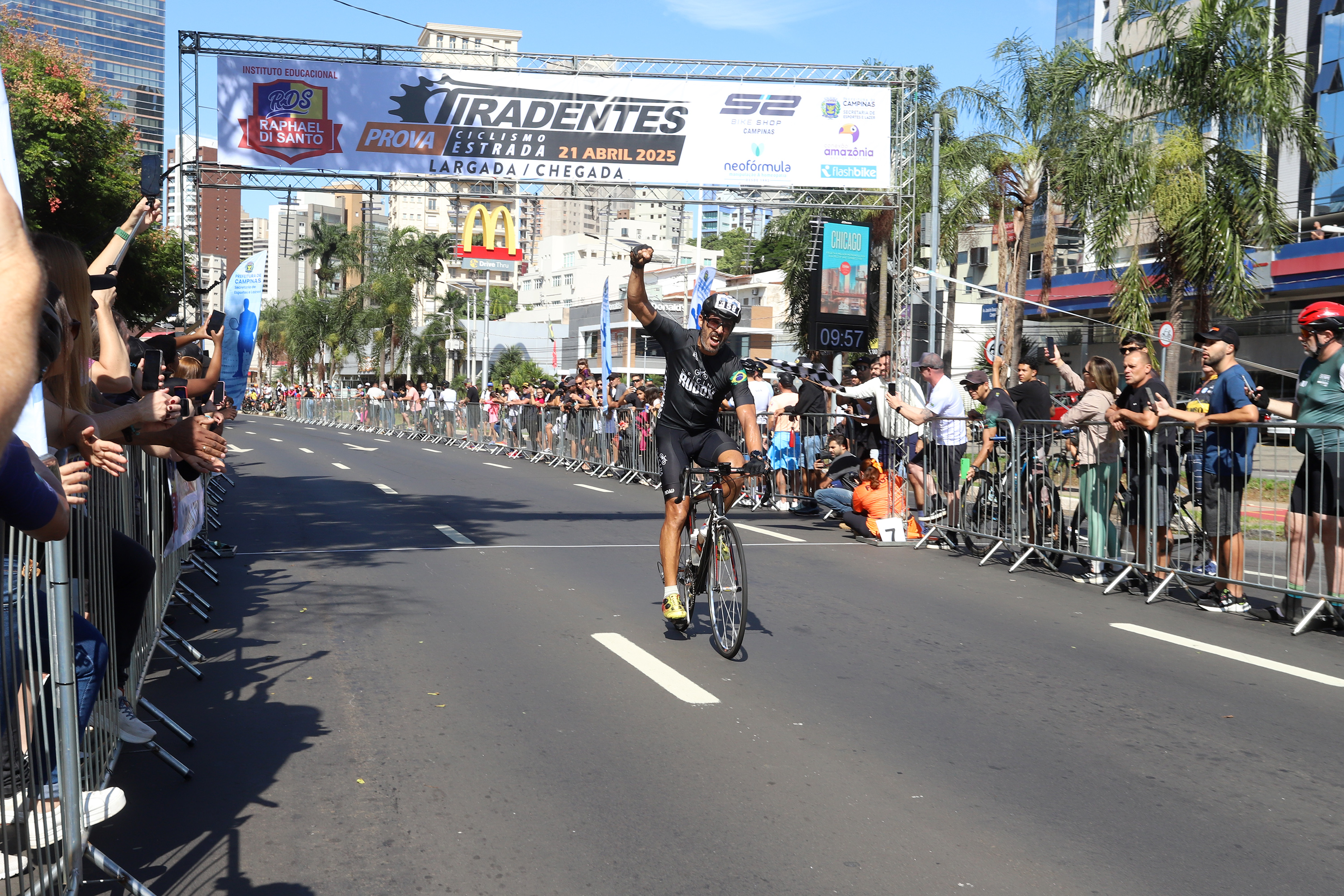 Prova Tiradentes de Ciclismo 2026 será disputada nesta terça-feira, 21 de abril, com 250 inscritos