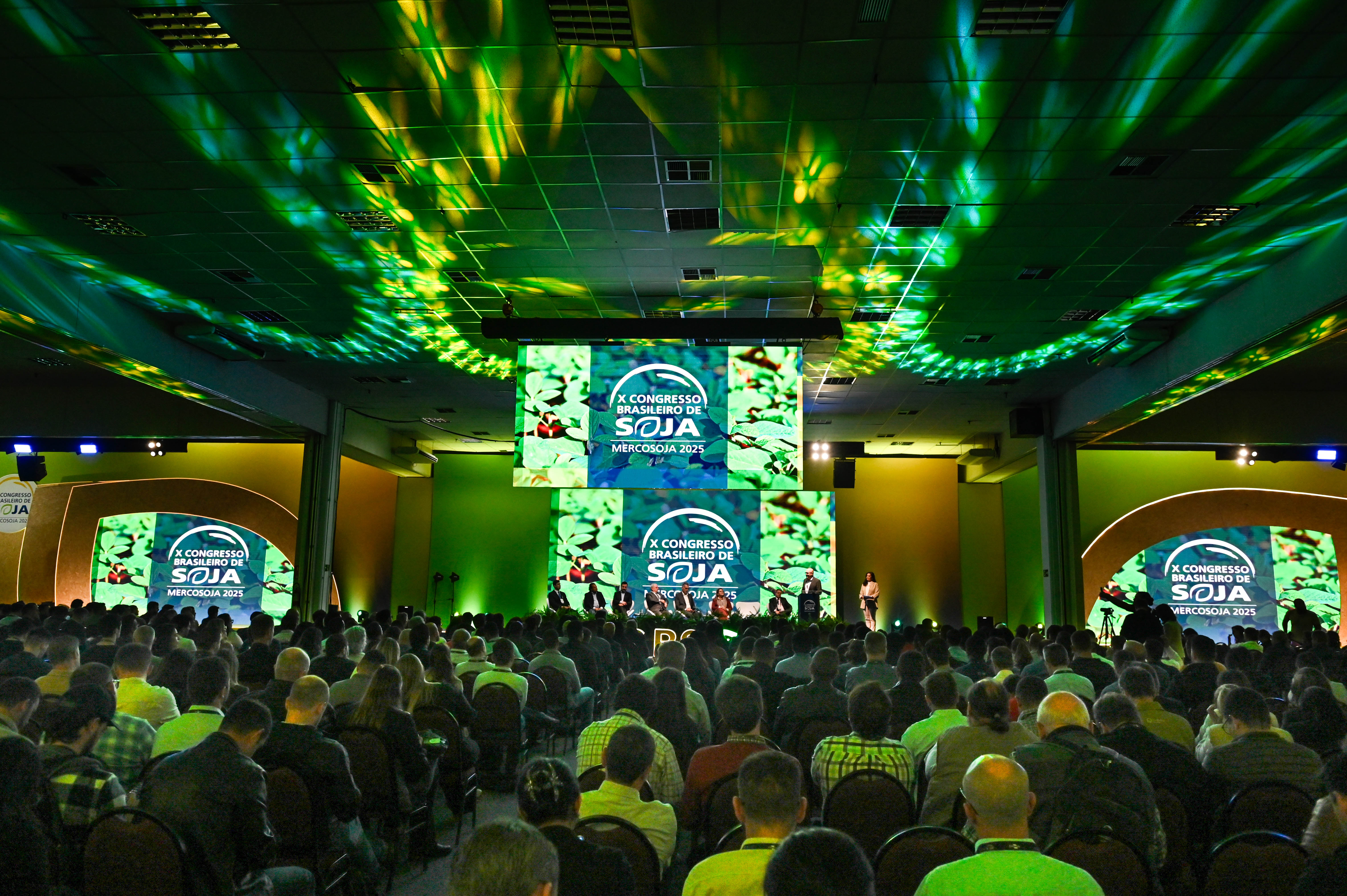 Campinas se consolida entre os melhores destinos para eventos corporativos no País (foto do Congresso Brasileiro da Soja, realizado na cidade)