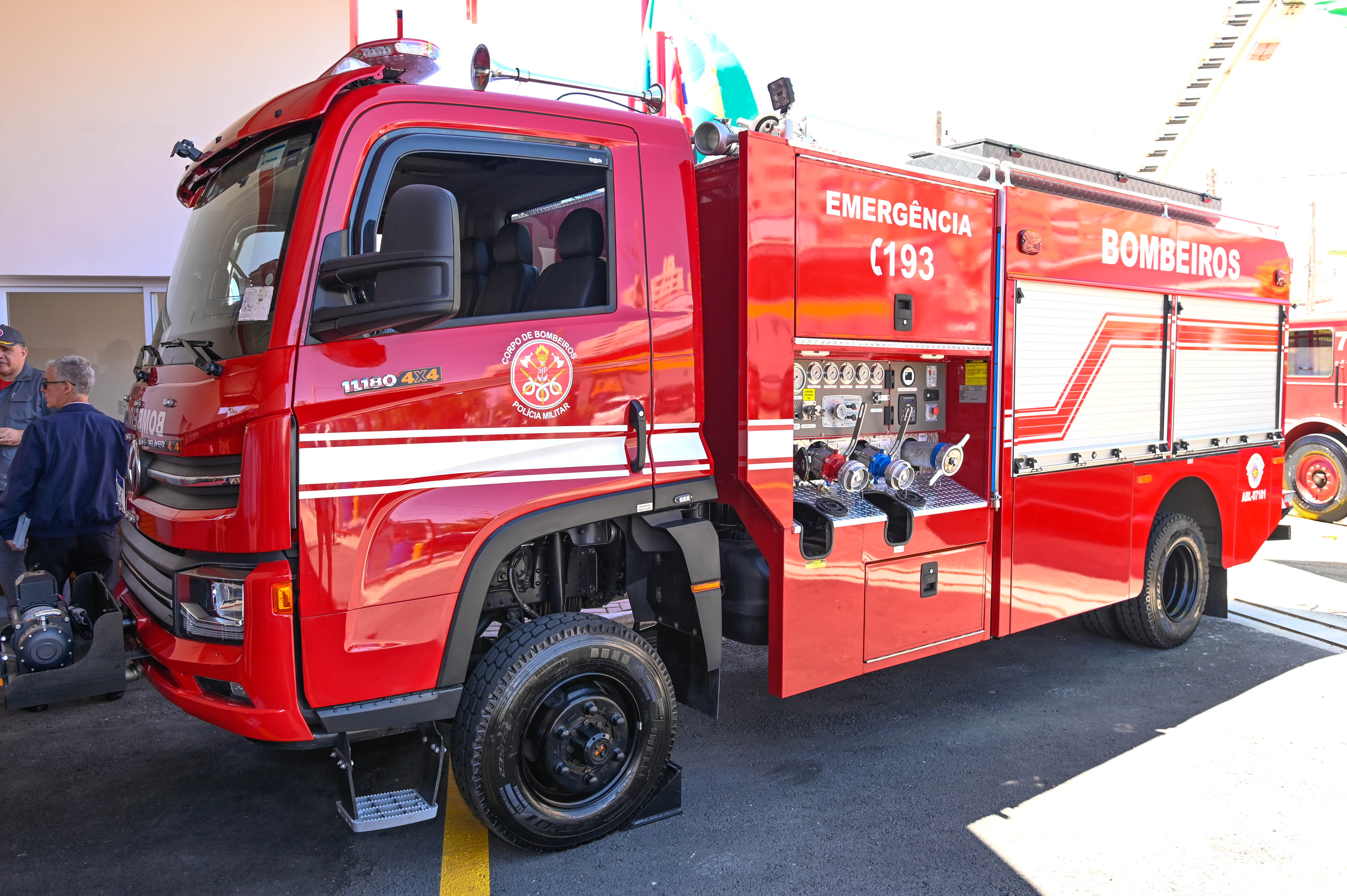 Viatura dos Bombeiros em Sousas permitirá rápido socorro no caso de focos de incêndio em região de monitoramento permanente