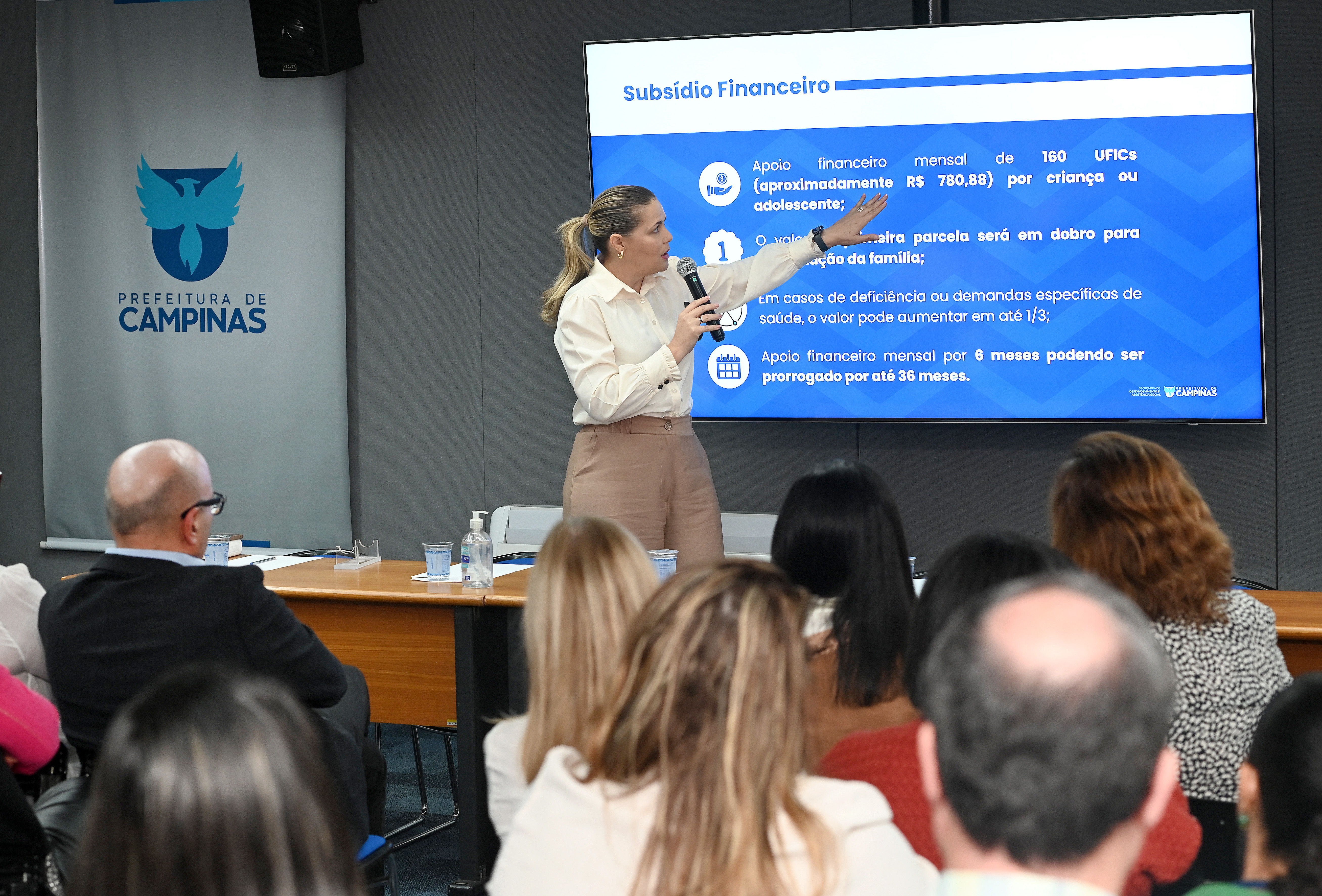 Secretária Vandecleya destacou que família guardiã também será acompanhada por equipe técnica de psicólogos e assistentes sociais 