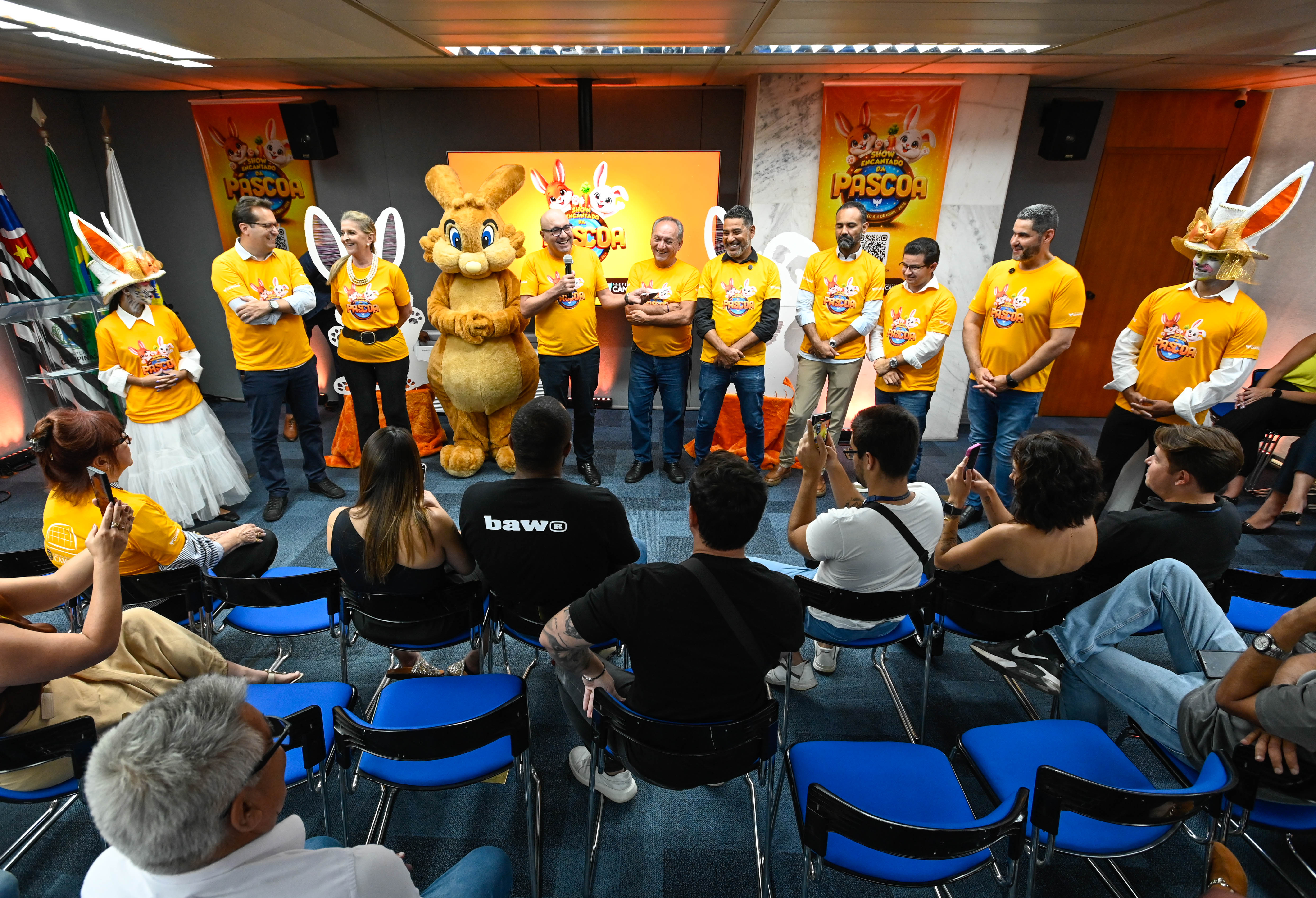 Parceria da Prefeitura e Câmara Municipal viabiliza série de espetáculos para comemorar a Páscoa 